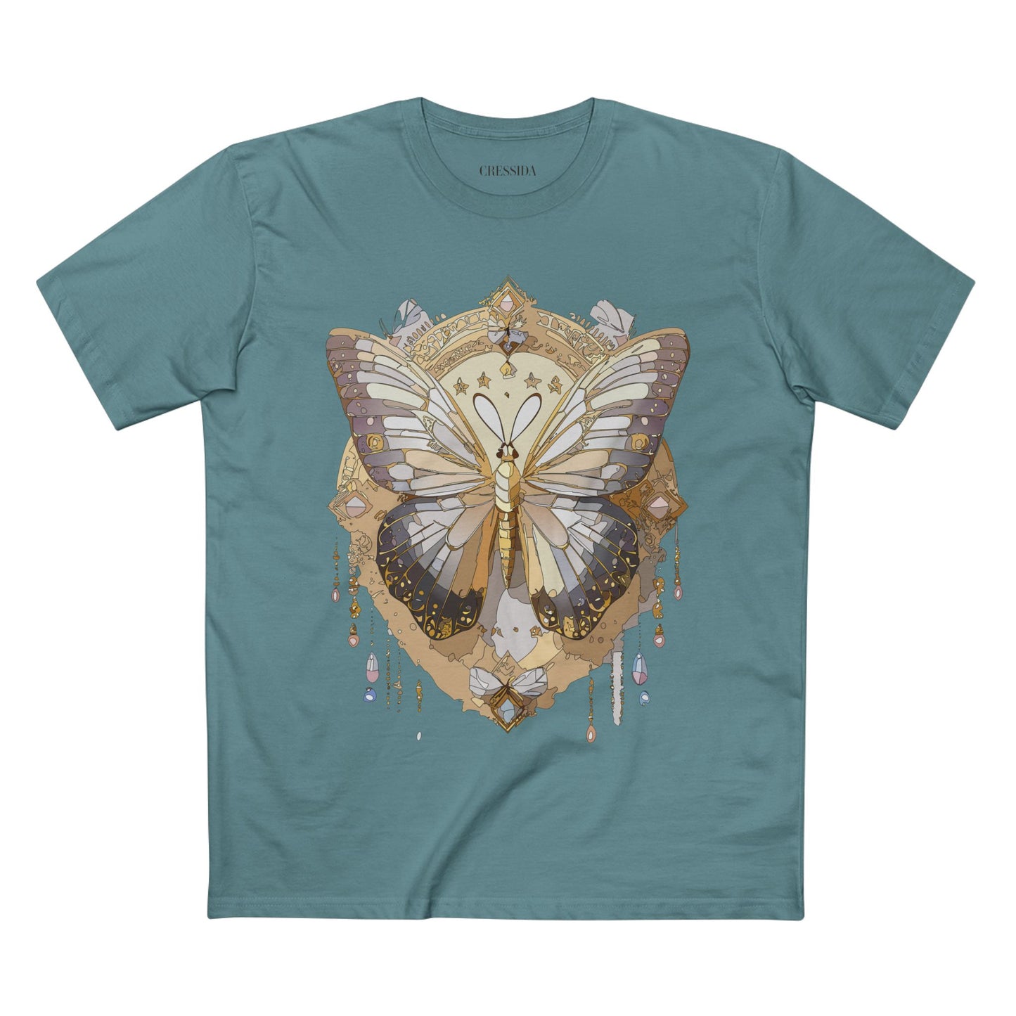 Butterfly shirt, Shirt with Butterfly, Tee Shirt with Antique Butterfly