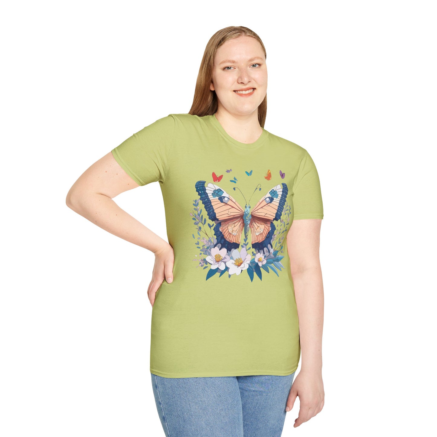 Butterfly Shirt, T Shirt with Butterfly, Monarch Shirt