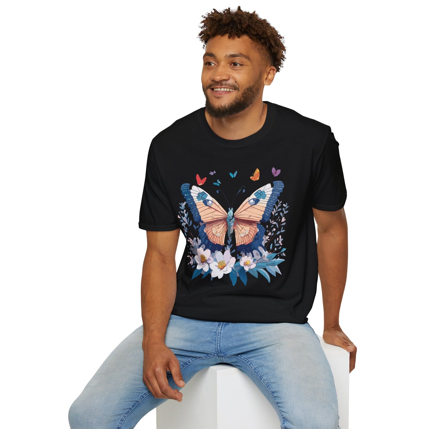 Butterfly Shirt, T Shirt with Butterfly, Monarch Shirt