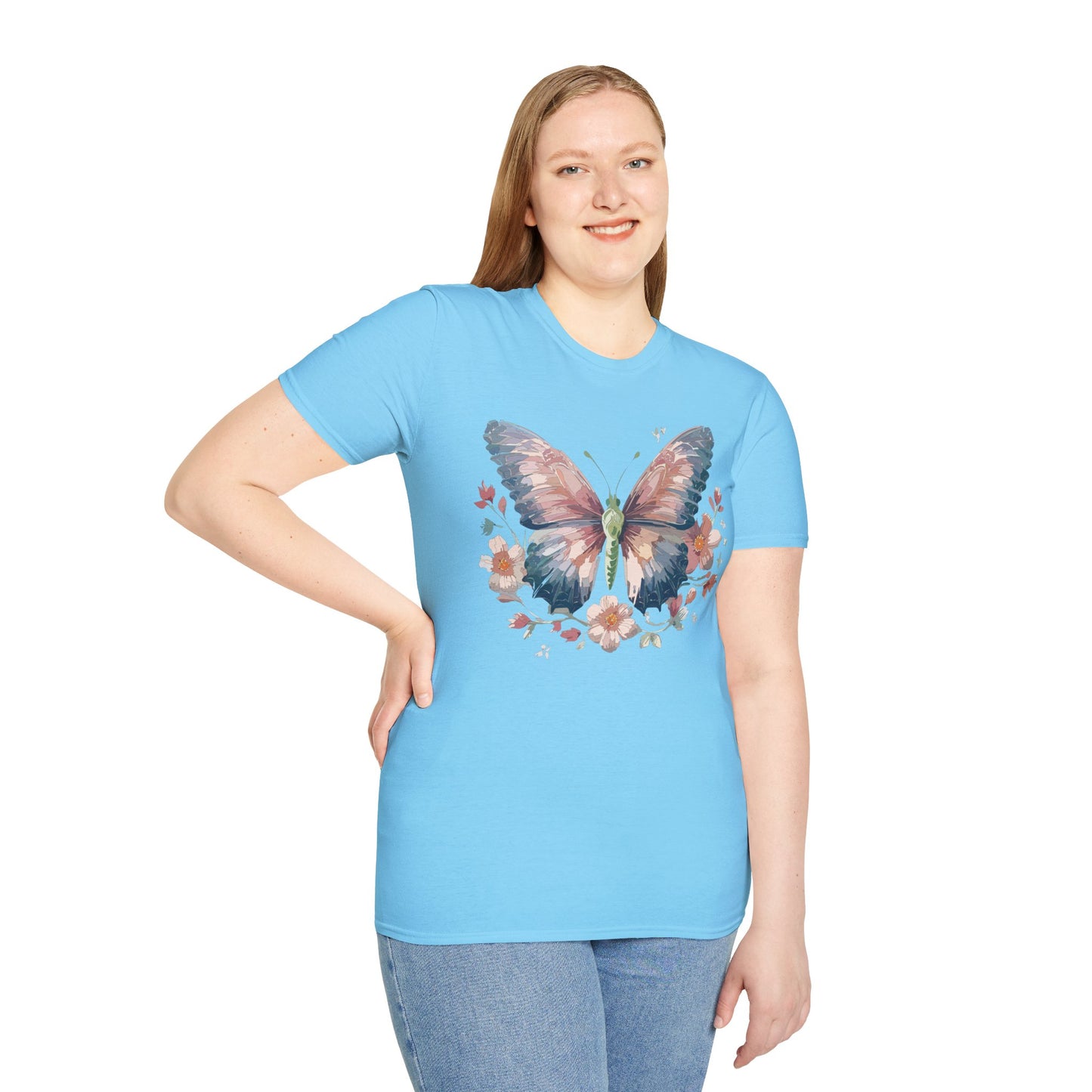 Butterfly Shirt, T Shirt with Butterfly, Monarch Shirt