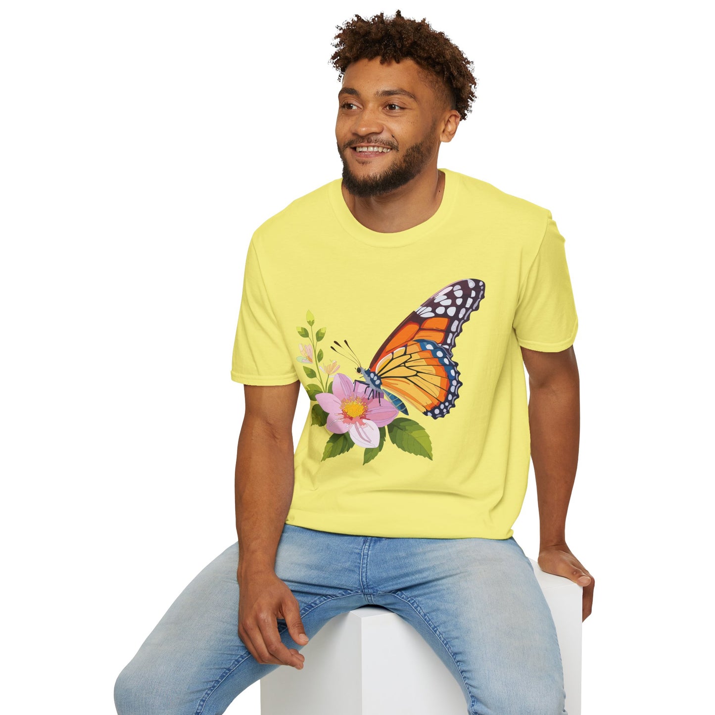 Butterfly Shirt, T Shirt with Butterfly, Monarch Shirt