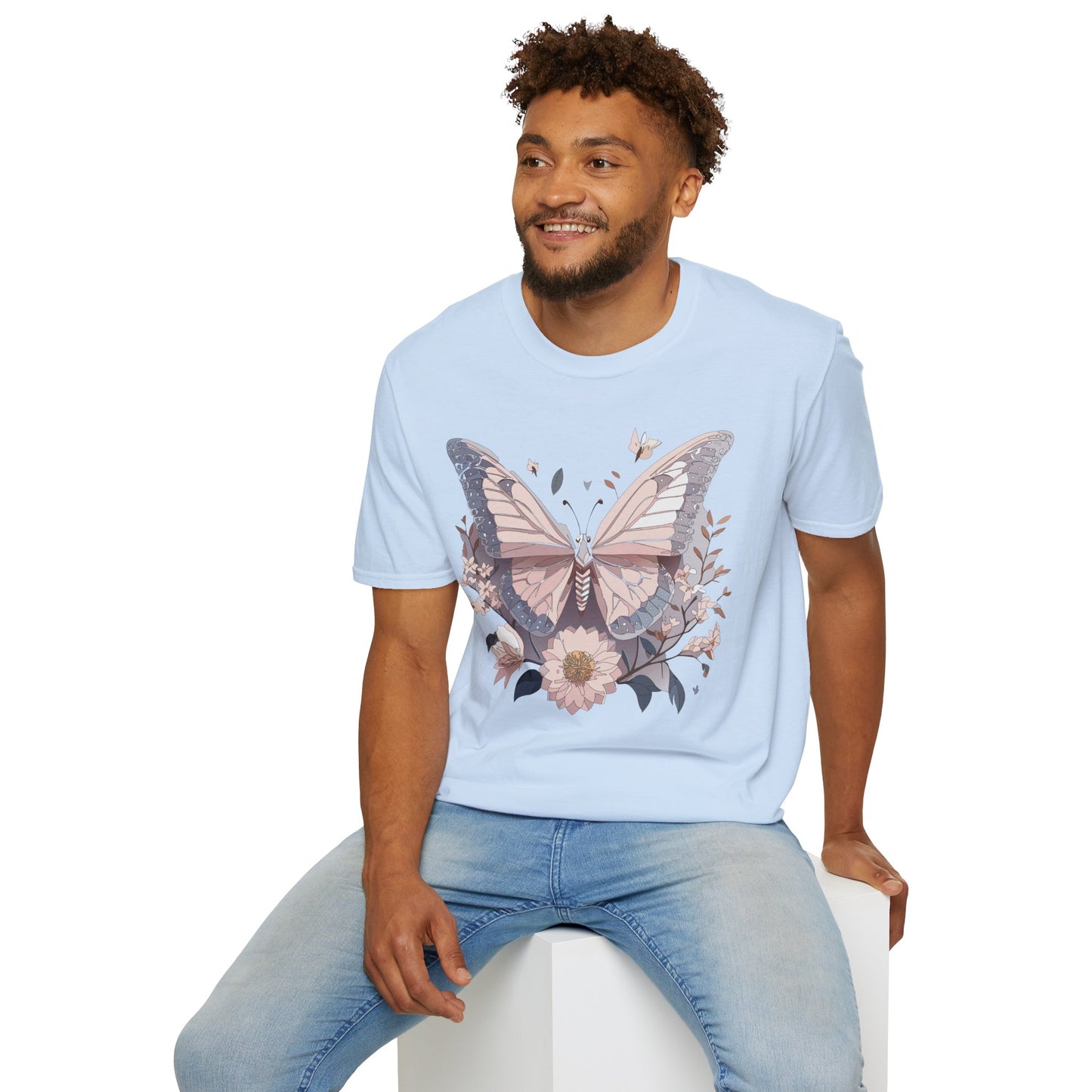 Butterfly Shirt, T Shirt with Butterfly, Monarch Shirt
