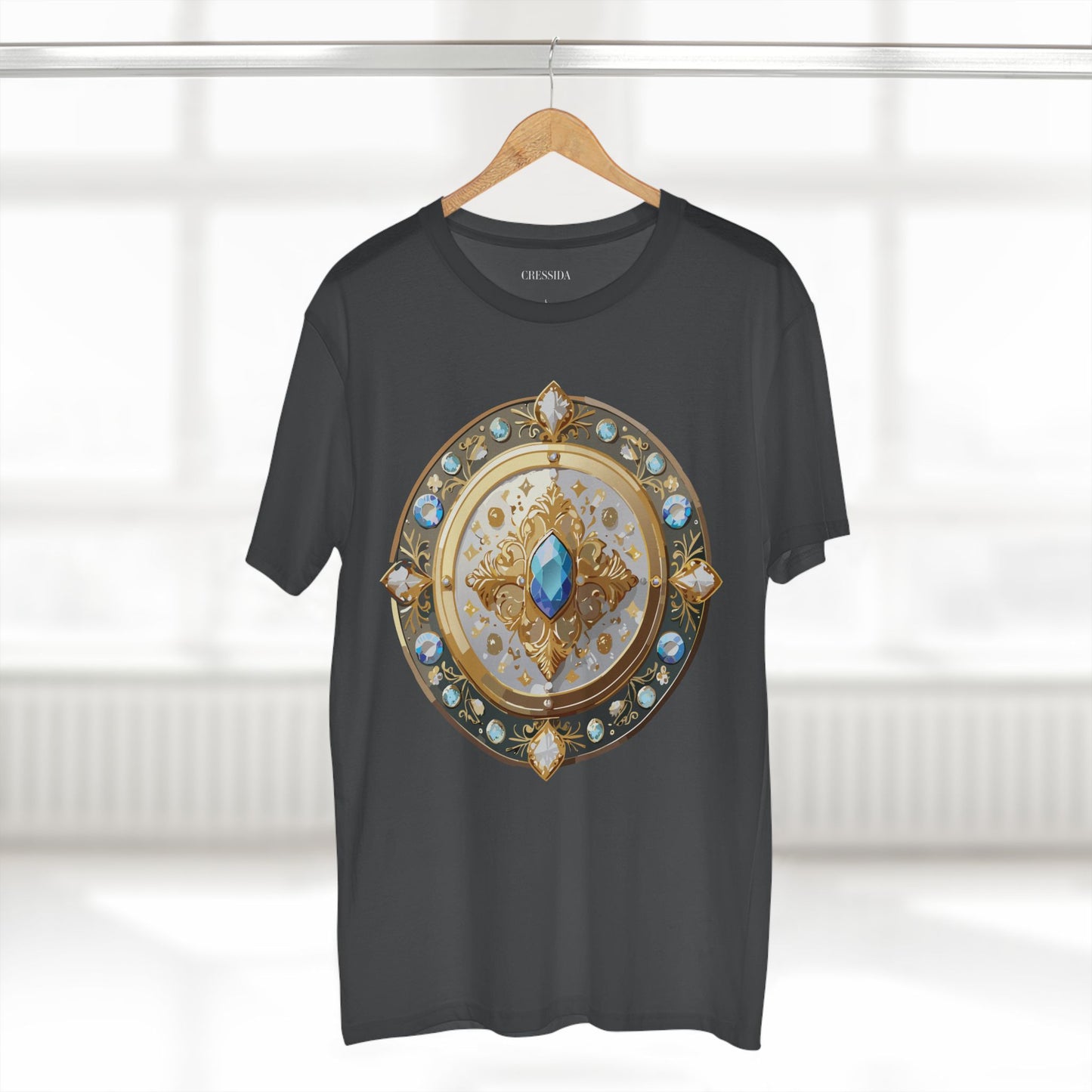 Medallion Shirt, Shirt with Medallion, Tee Shirt with Medal