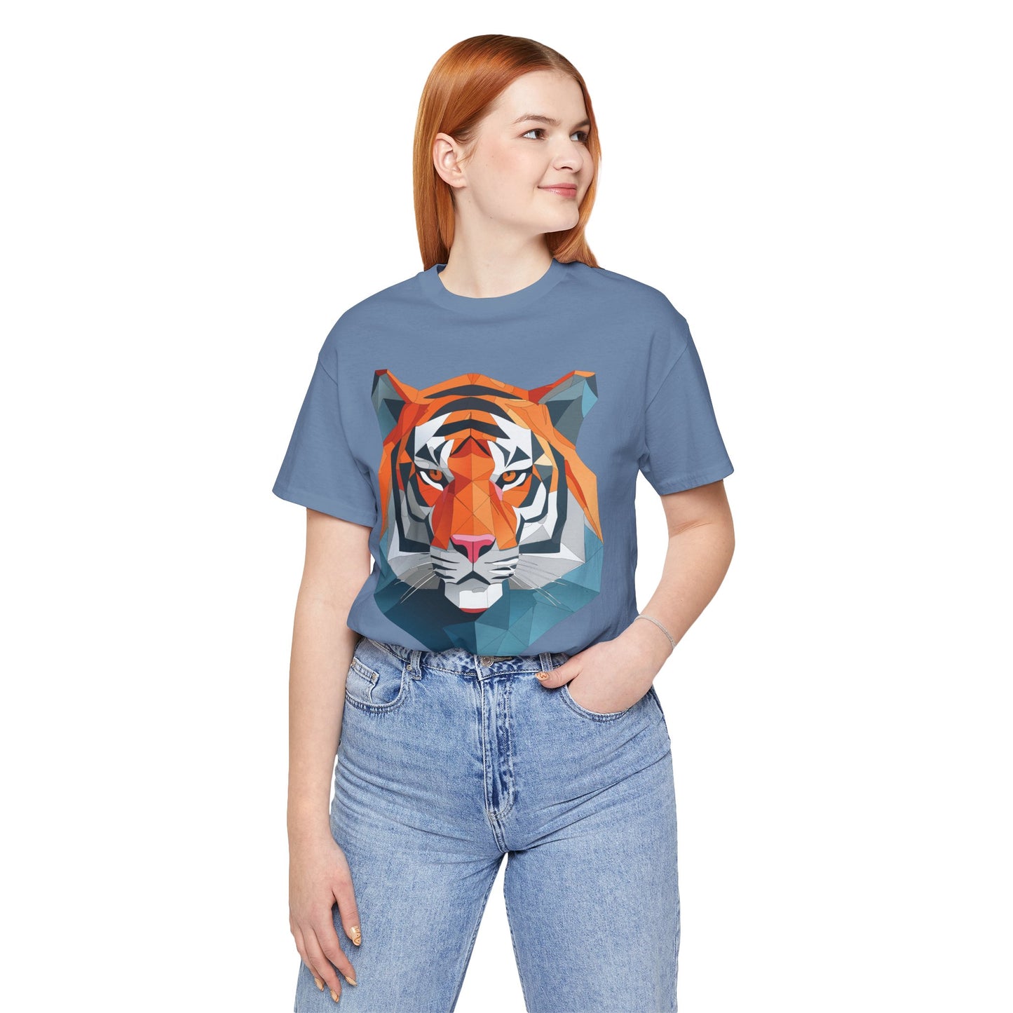 Unisex Animal Shirt, Tee Shirt with Animals, Art Design Tee Shirt, Wild Animals Shirt