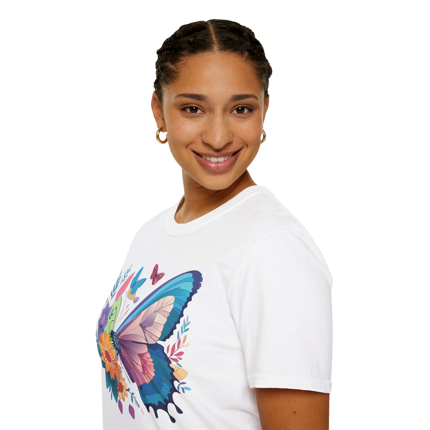 Butterfly Shirt, T Shirt with Butterfly, Monarch Shirt