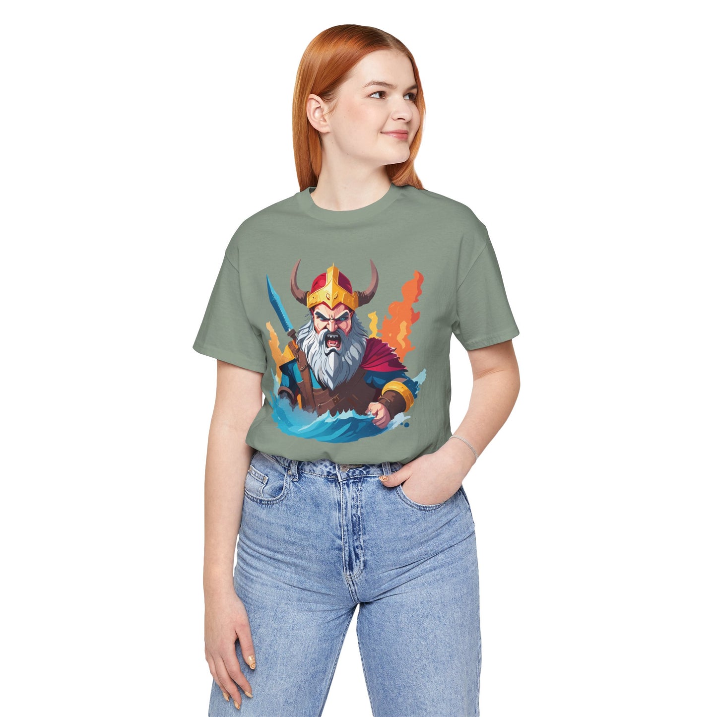 Unisex Viking Shirt, Nordic Shirt, Tee Shirt with Vikings