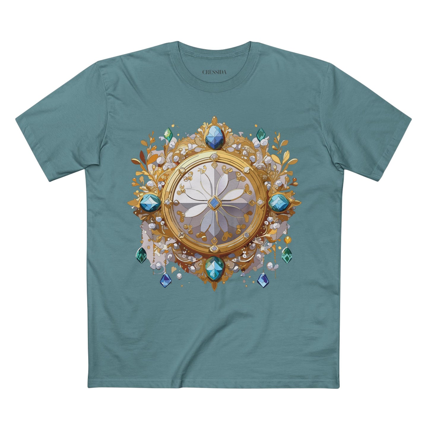 Medallion Shirt, Shirt with Medallion, Tee Shirt with Medal