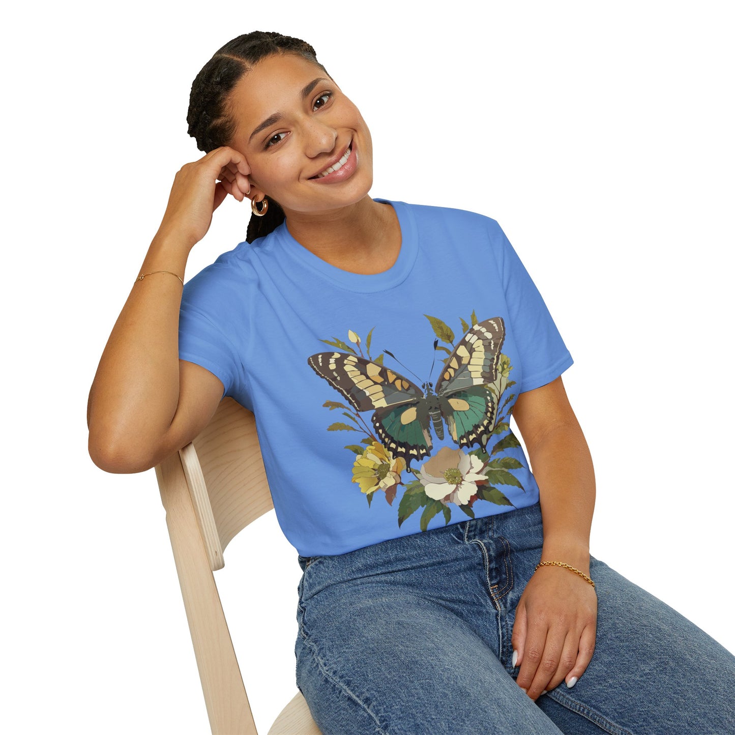 Butterfly Shirt, T Shirt with Butterfly, Monarch Shirt