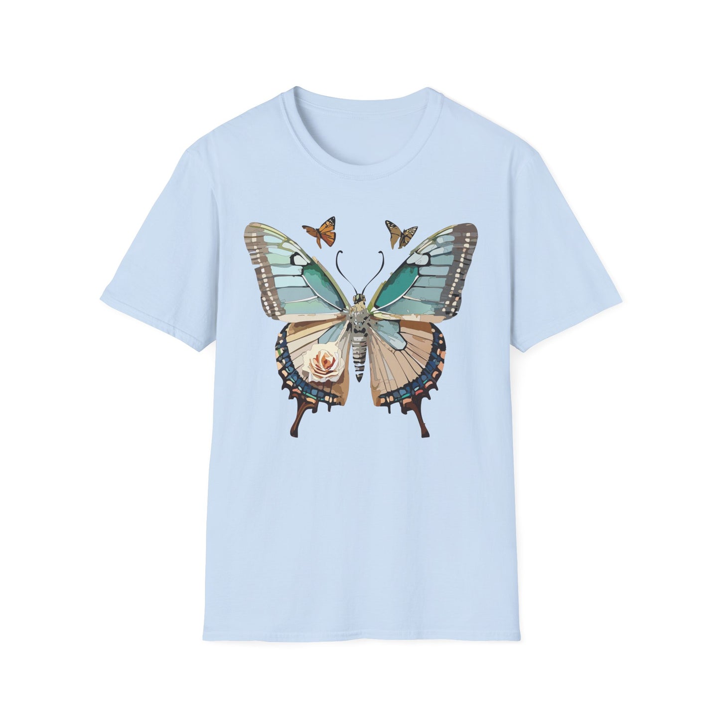 Butterfly Shirt, T Shirt with Butterfly, Monarch Shirt