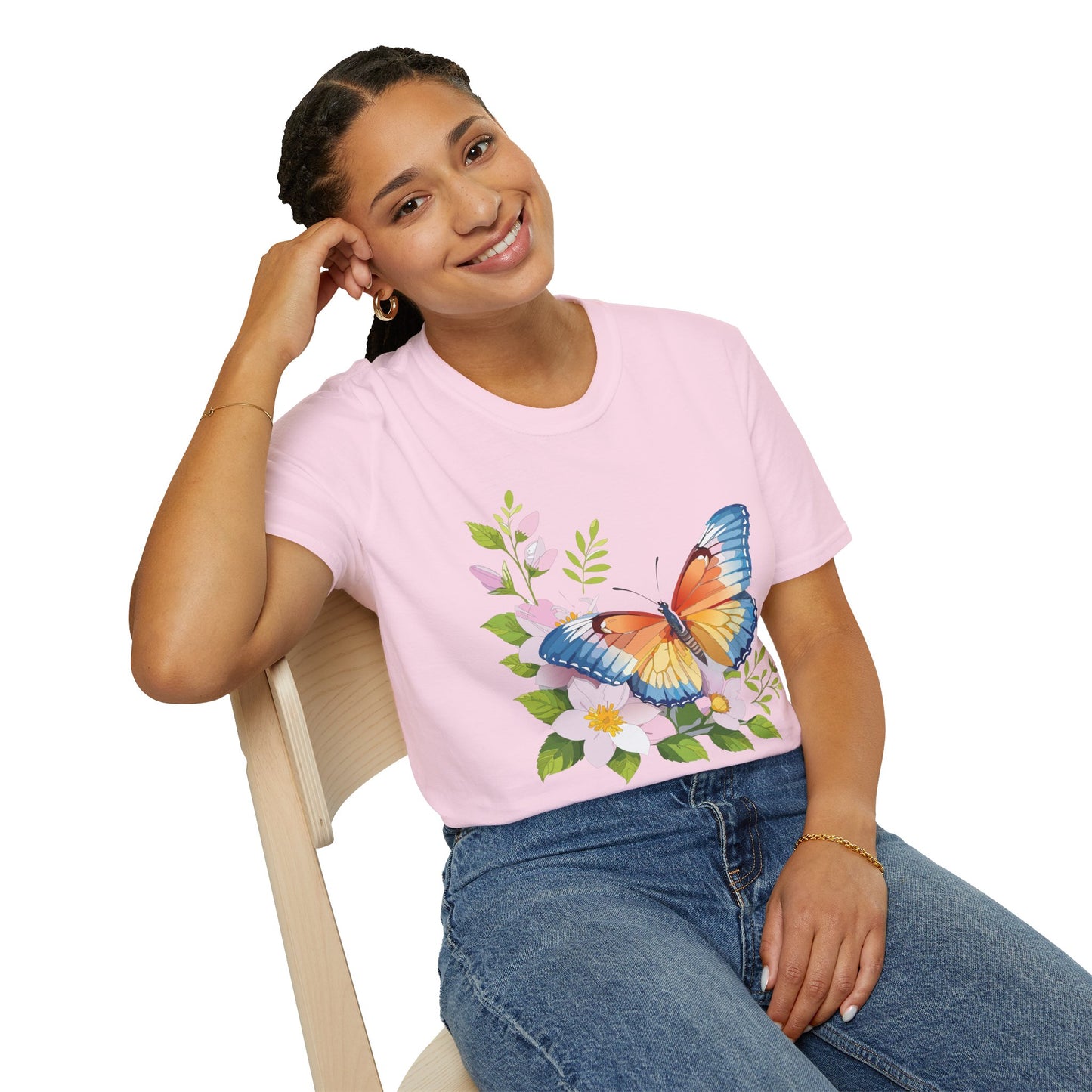 Butterfly Shirt, T Shirt with Butterfly, Monarch Shirt