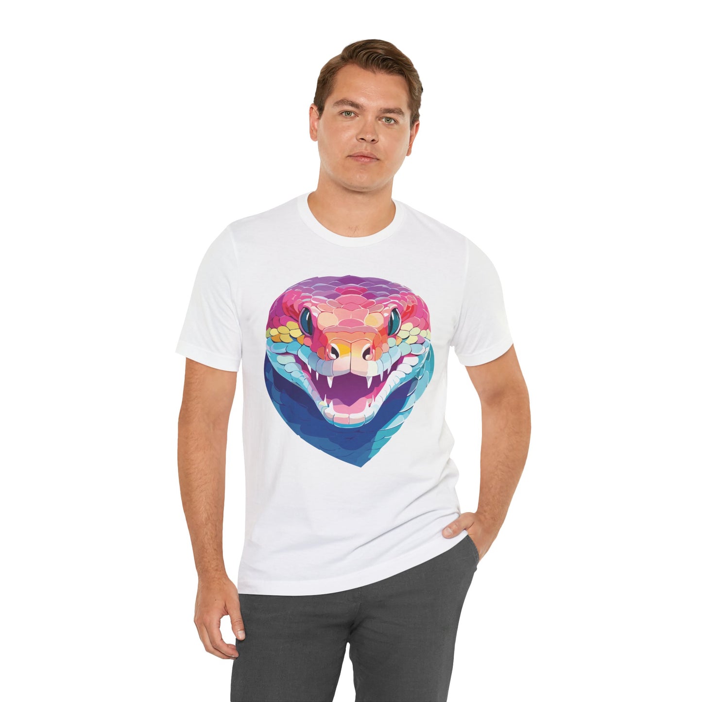 Unisex Animal Shirt, Tee Shirt with Animals, Art Design Tee Shirt, Wild Animals Shirt