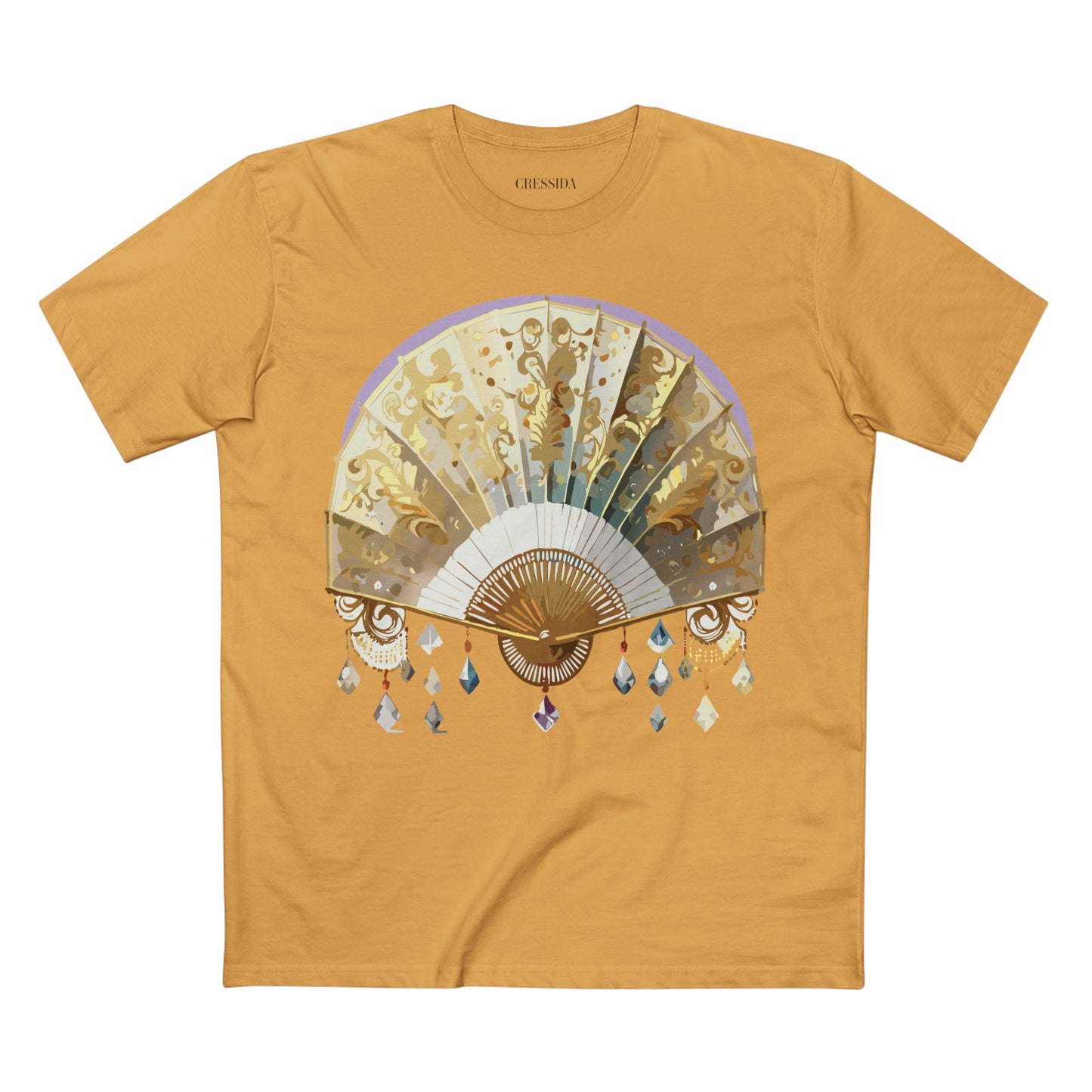 Fan shirt, Shirt with Fan, Tee Shirt with Antique Fan