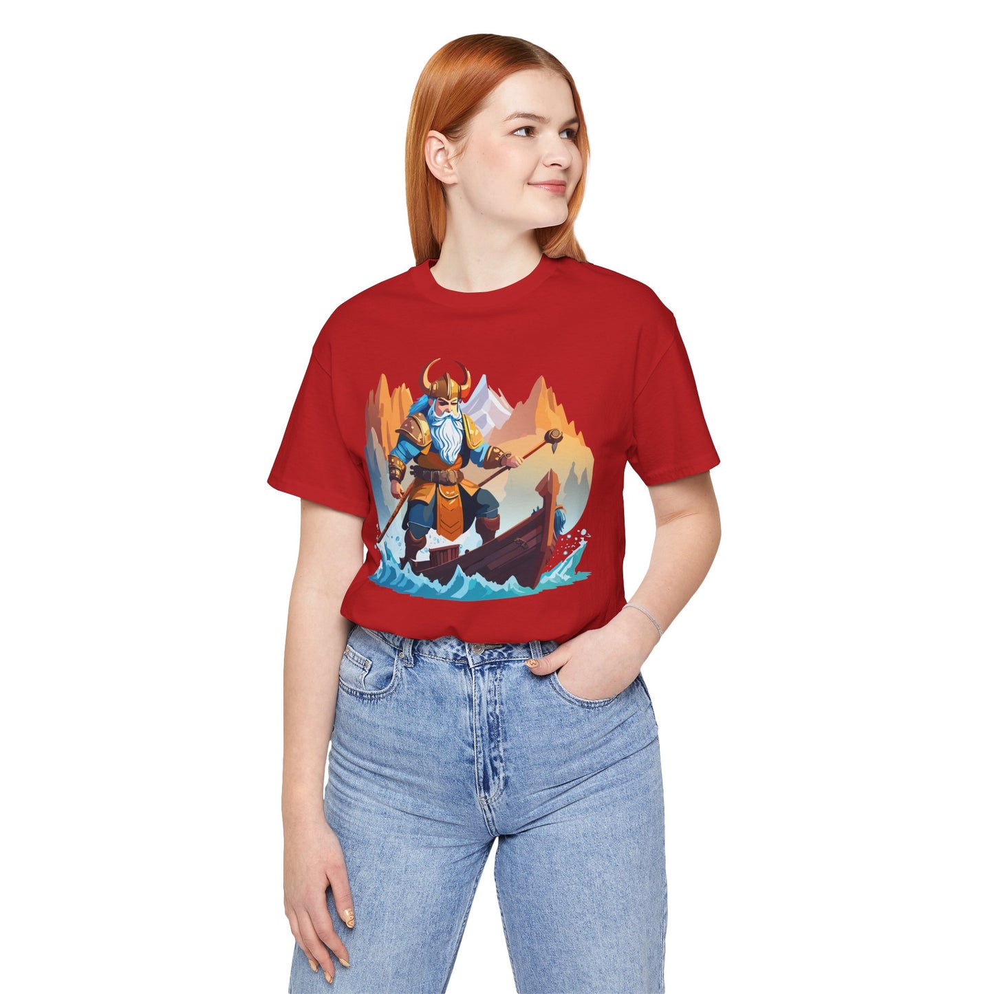 Unisex Viking Shirt, Nordic Shirt, Tee Shirt with Vikings