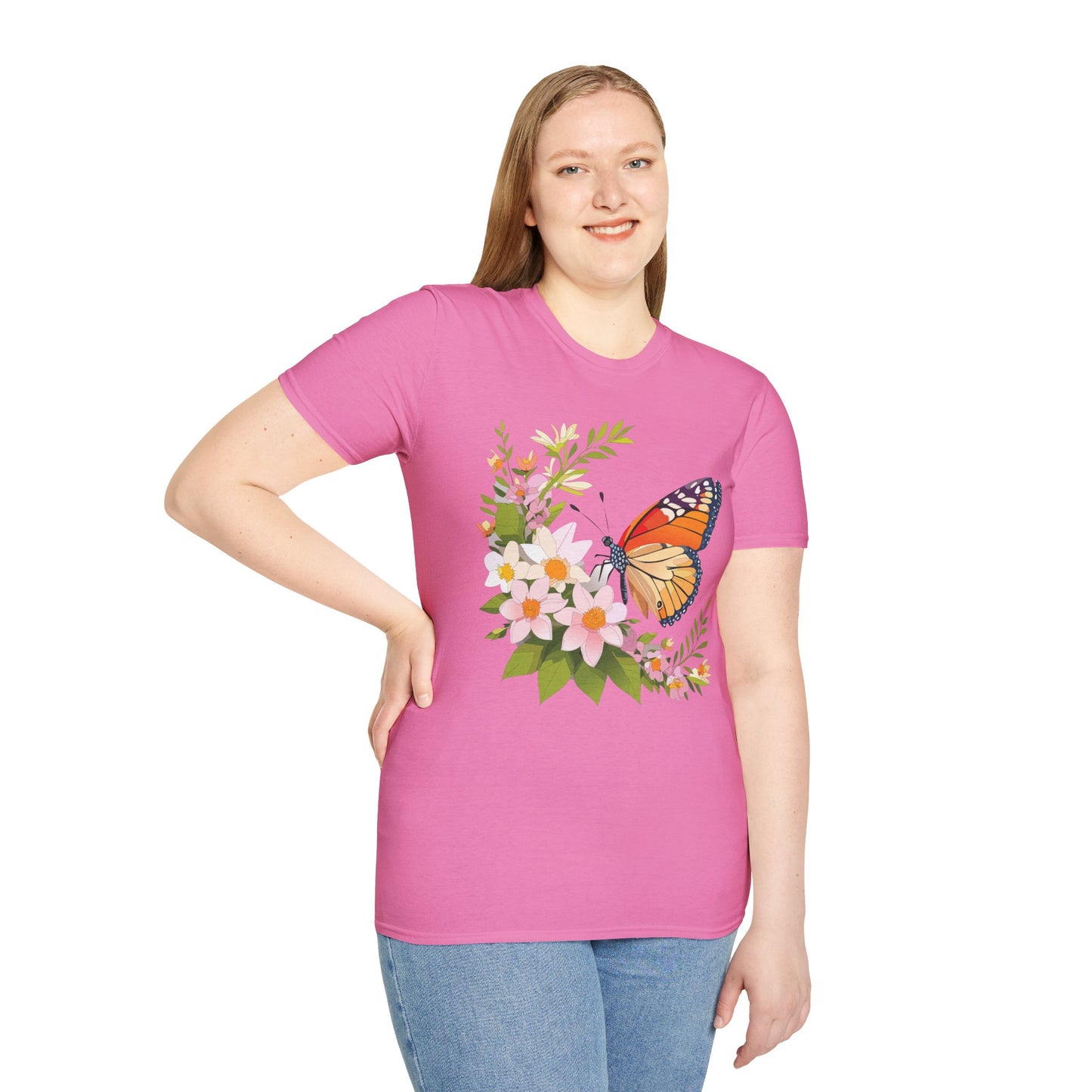Butterfly Shirt, T Shirt with Butterfly, Monarch Shirt