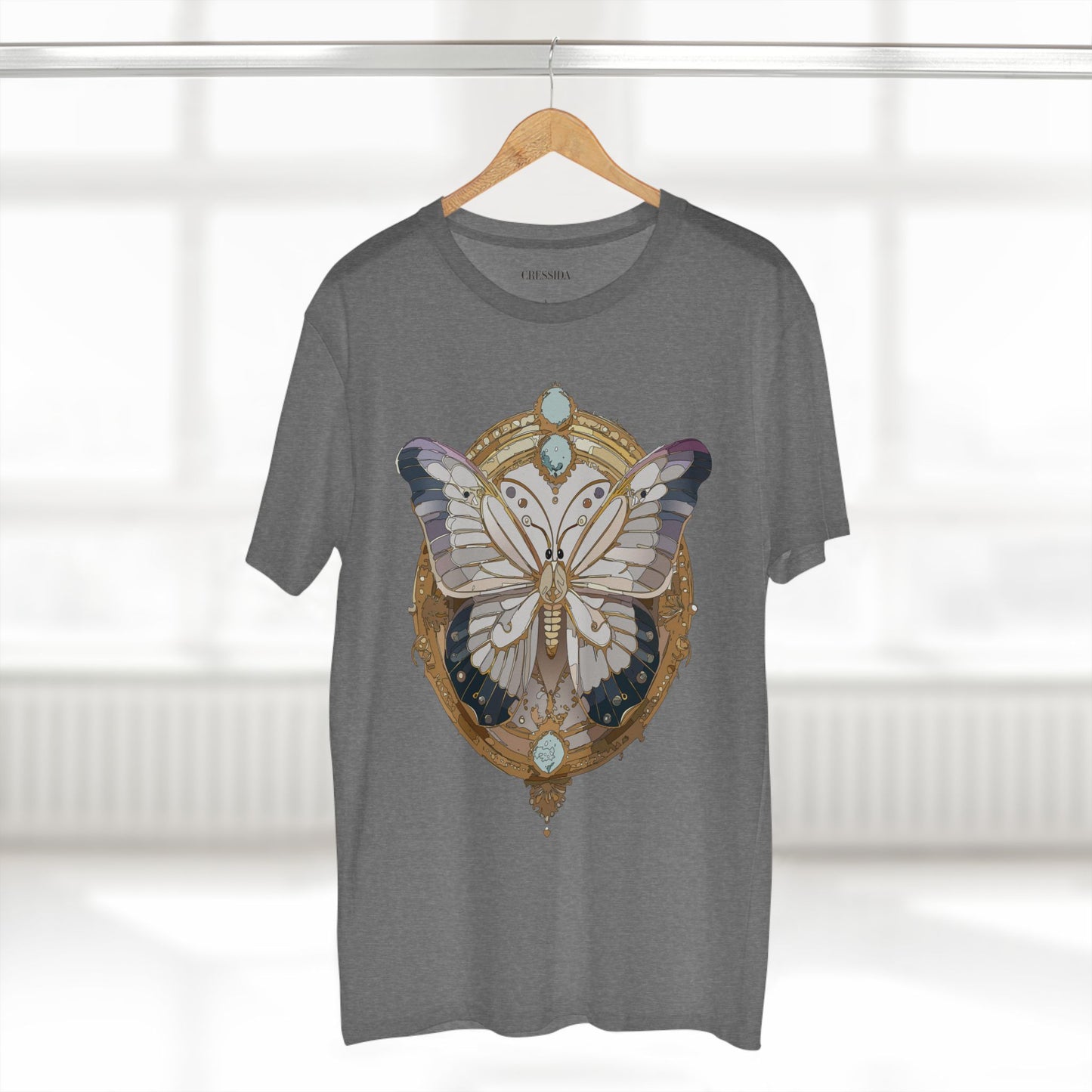 Butterfly shirt, Shirt with Butterfly, Tee Shirt with Antique Butterfly