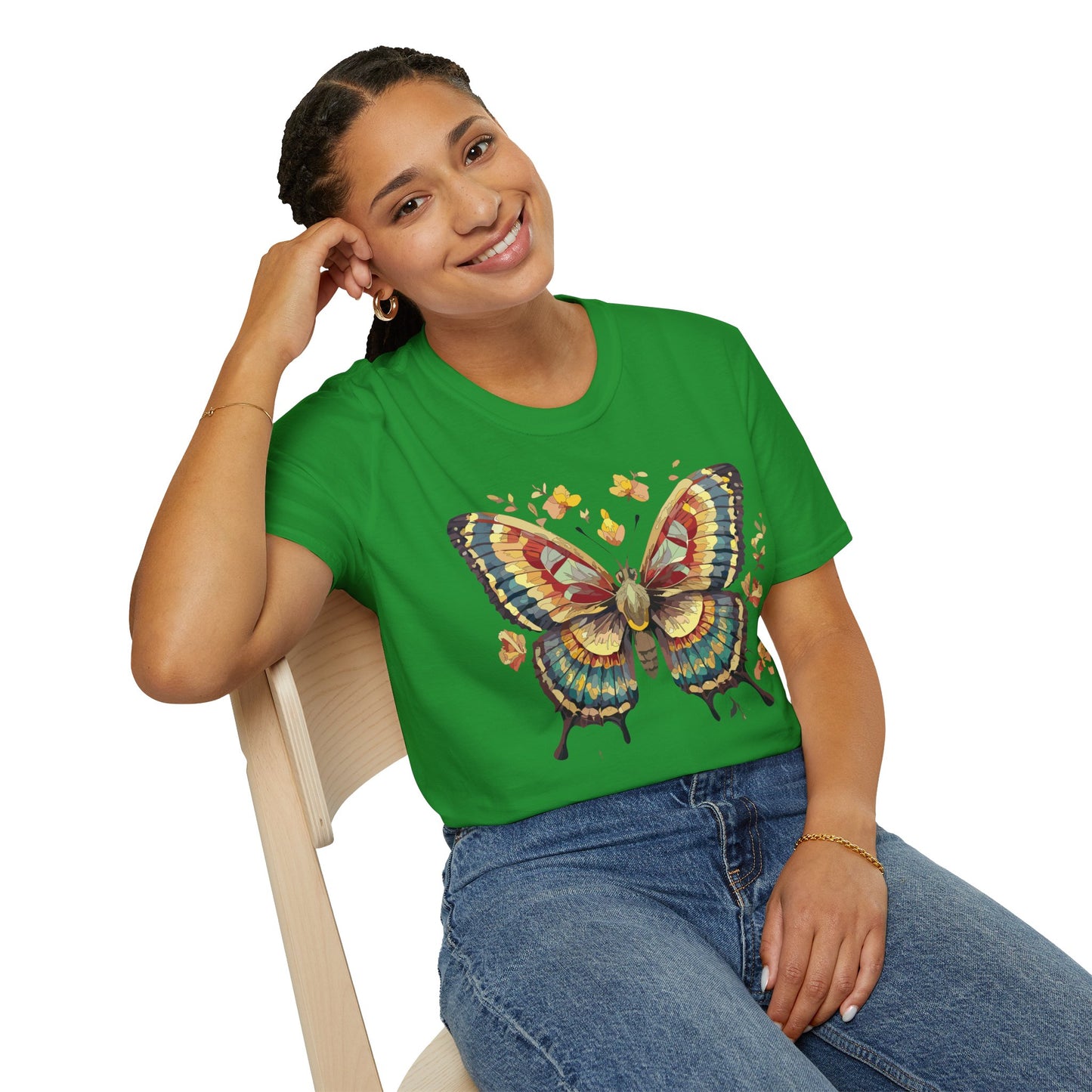 Butterfly Shirt, T Shirt with Butterfly, Monarch Shirt