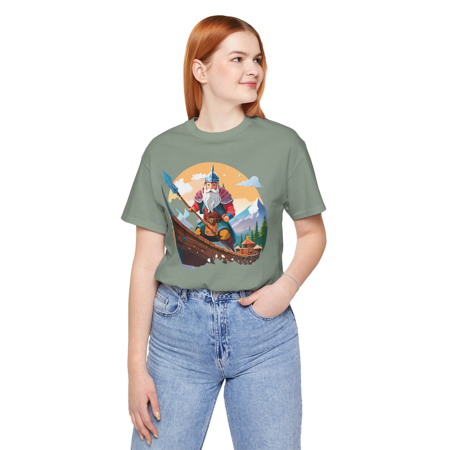 Unisex Viking Shirt, Nordic Shirt, Tee Shirt with Vikings