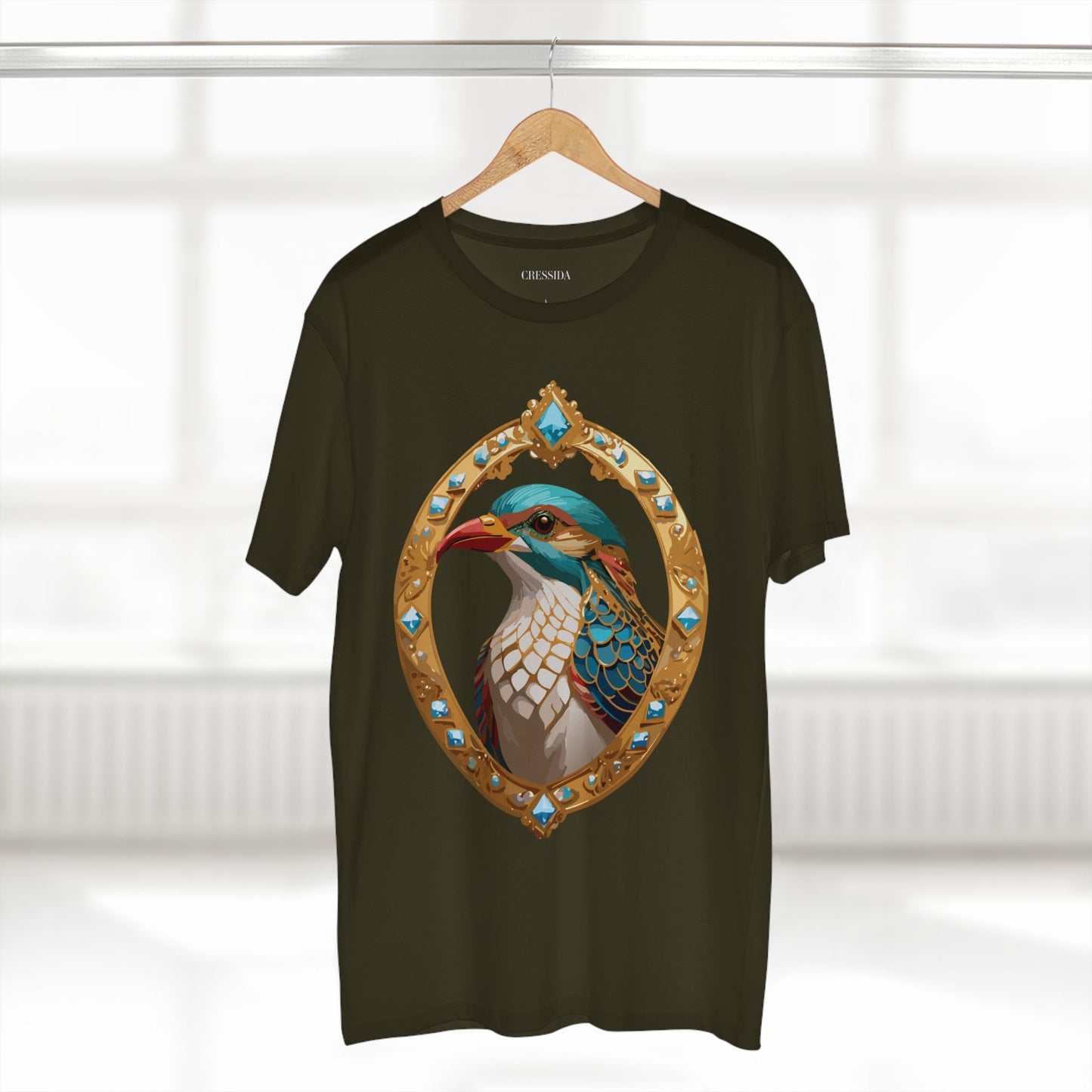 Animal Shirt, Shirt with Animals, Tee Shirt with Antique Animal Medallion