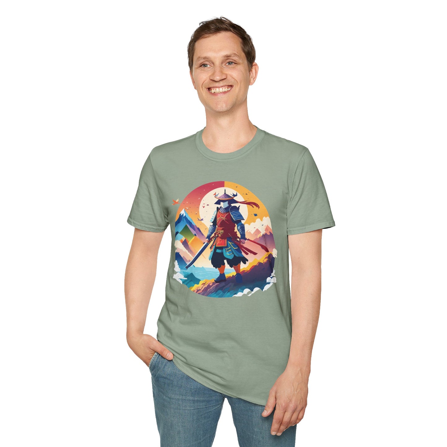 Samurai Shirt, Samurai Tee, T-Shirt with Samurai