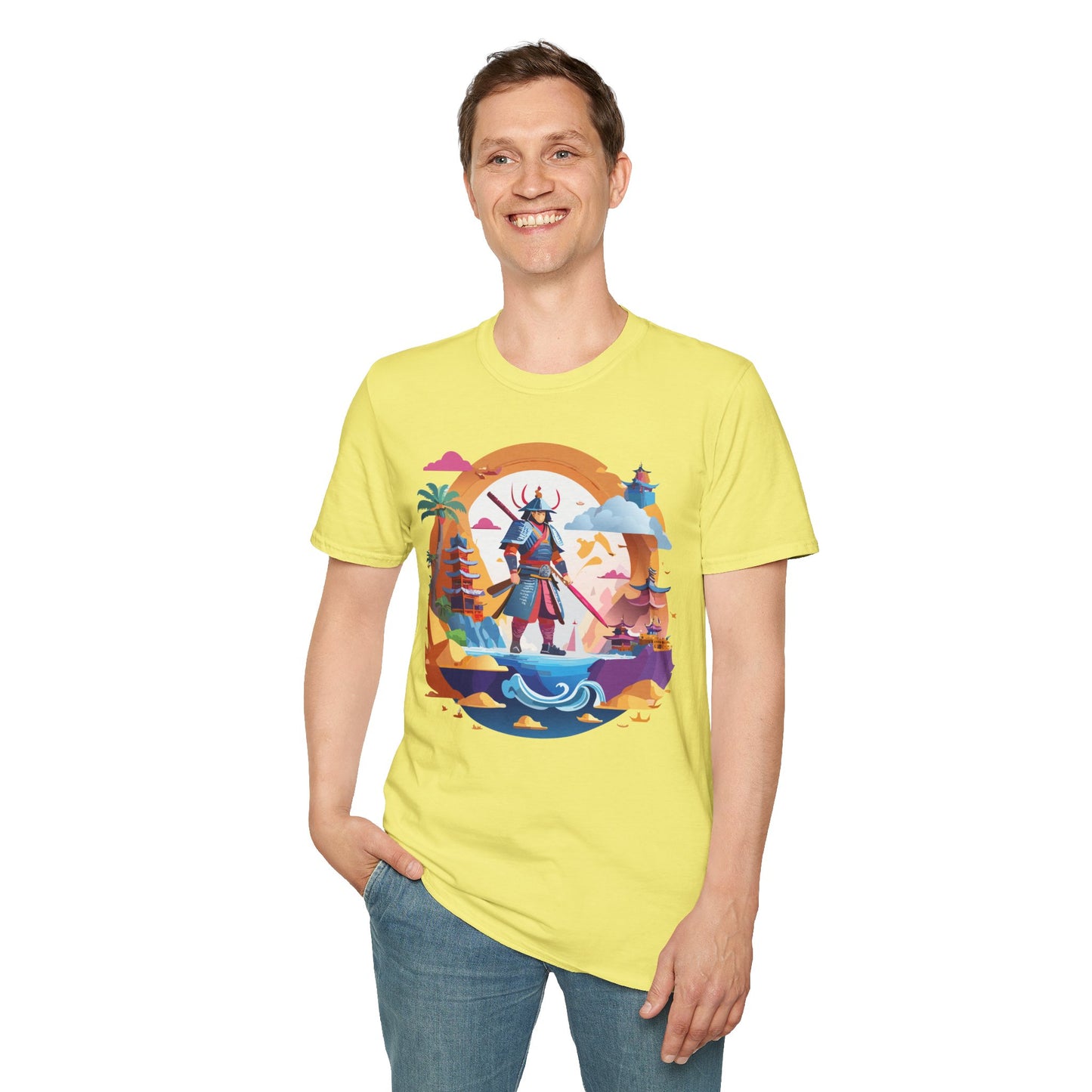 Samurai Shirt, Samurai Tee, T-Shirt with Samurai