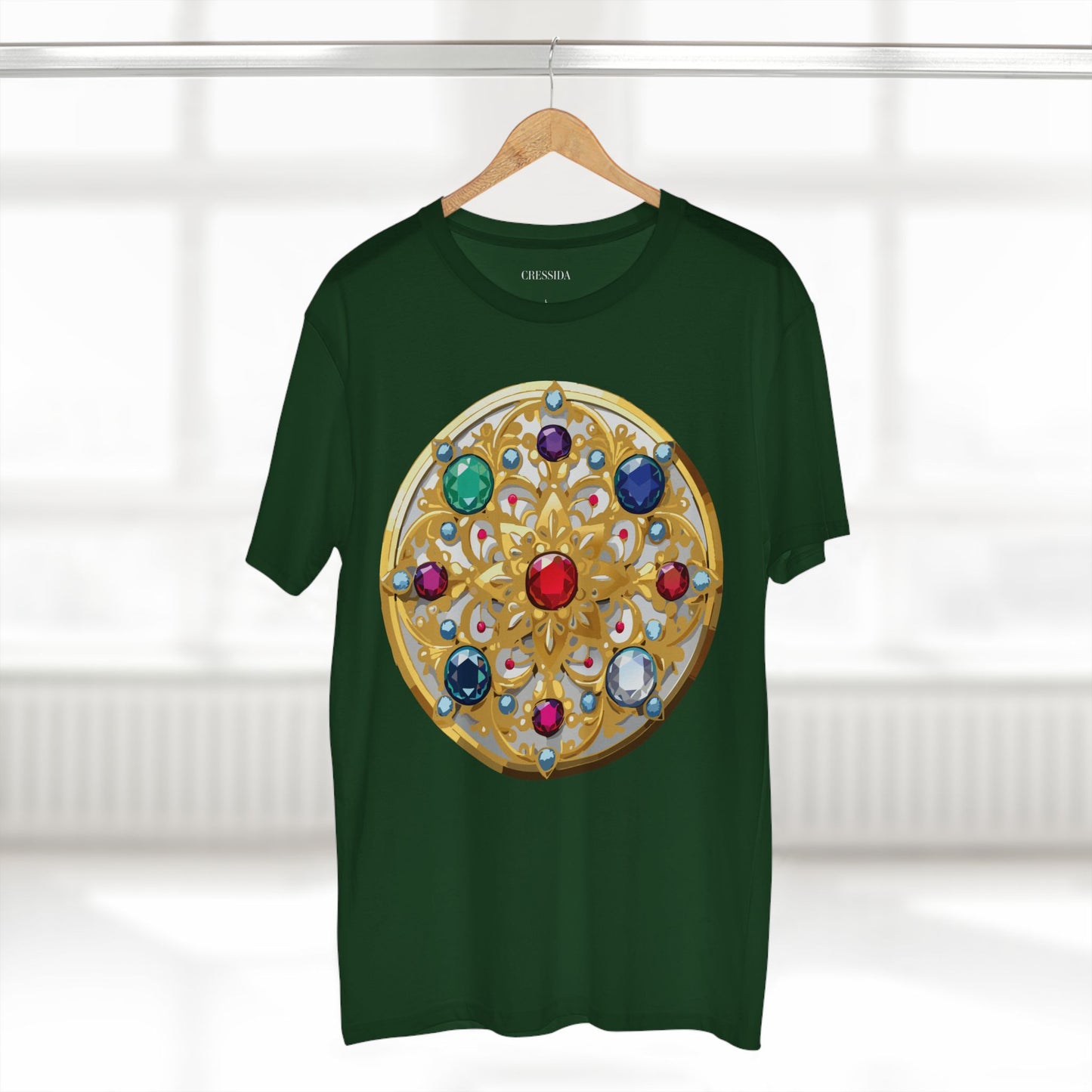 Medallion Shirt, Shirt with Medallion, Tee Shirt with Medal