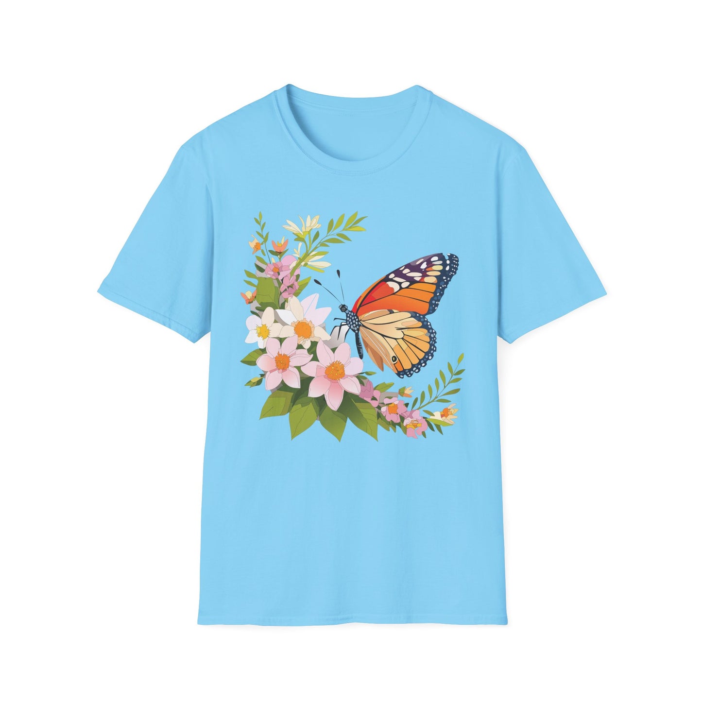 Butterfly Shirt, T Shirt with Butterfly, Monarch Shirt