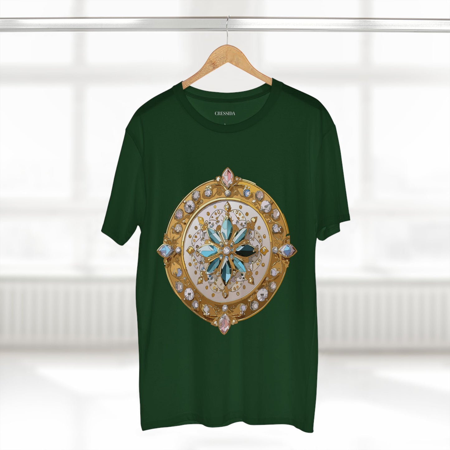Medallion Shirt, Shirt with Medallion, Tee Shirt with Medal
