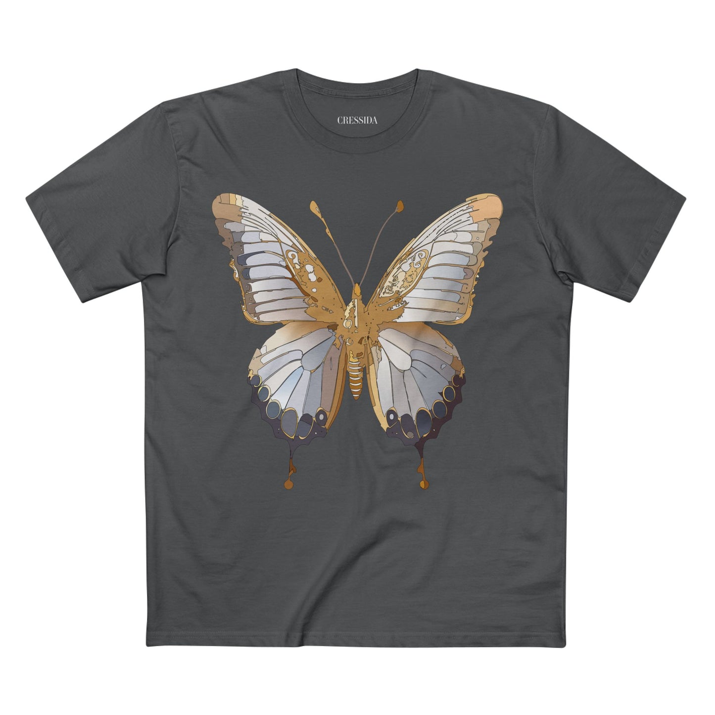 Butterfly shirt, Shirt with Butterfly, Tee Shirt with Antique Butterfly