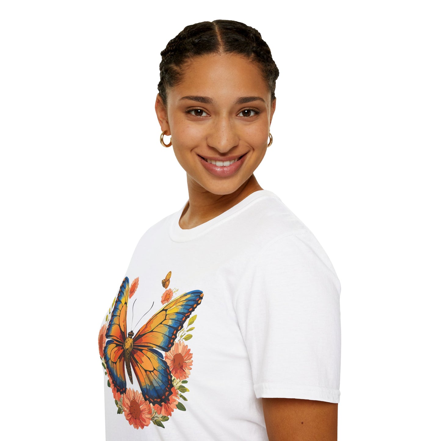 Butterfly Shirt, T Shirt with Butterfly, Monarch Shirt