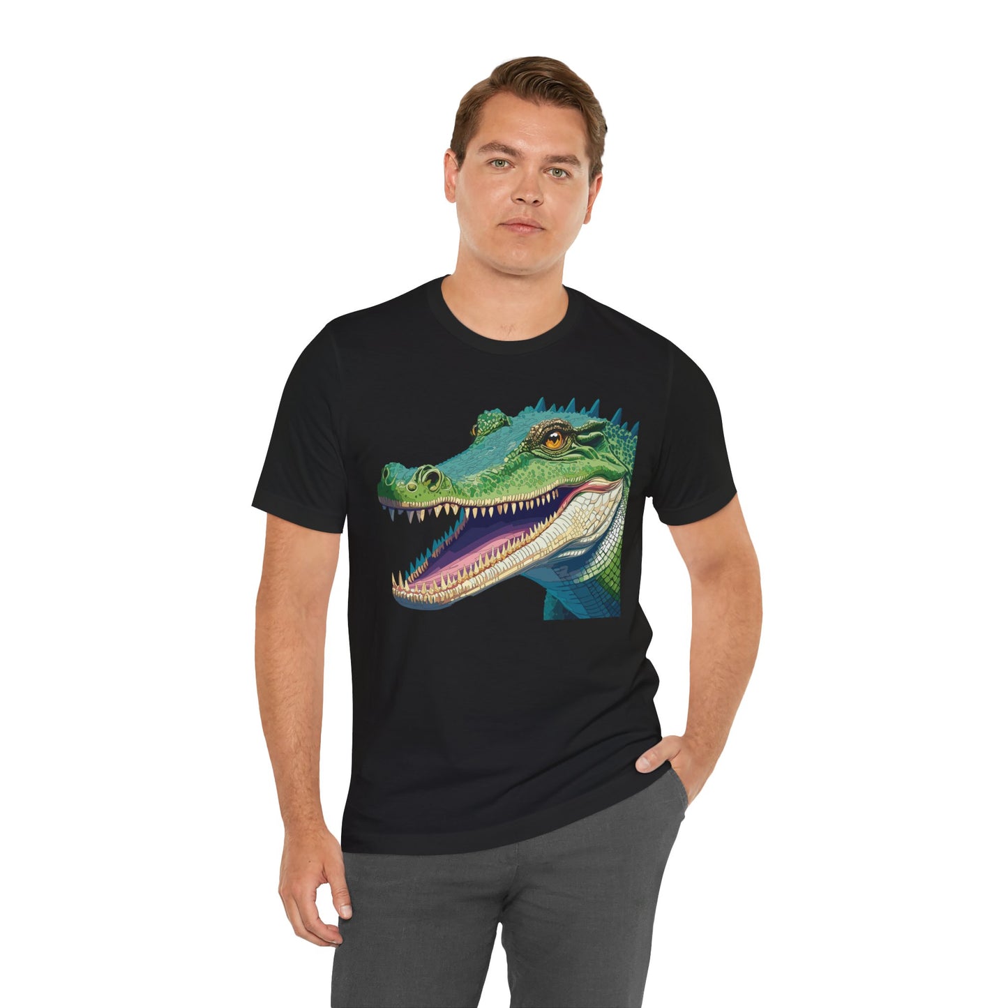 Unisex Animal Shirt, Tee Shirt with Animals, Art Design Tee Shirt, Wild Animals Shirt
