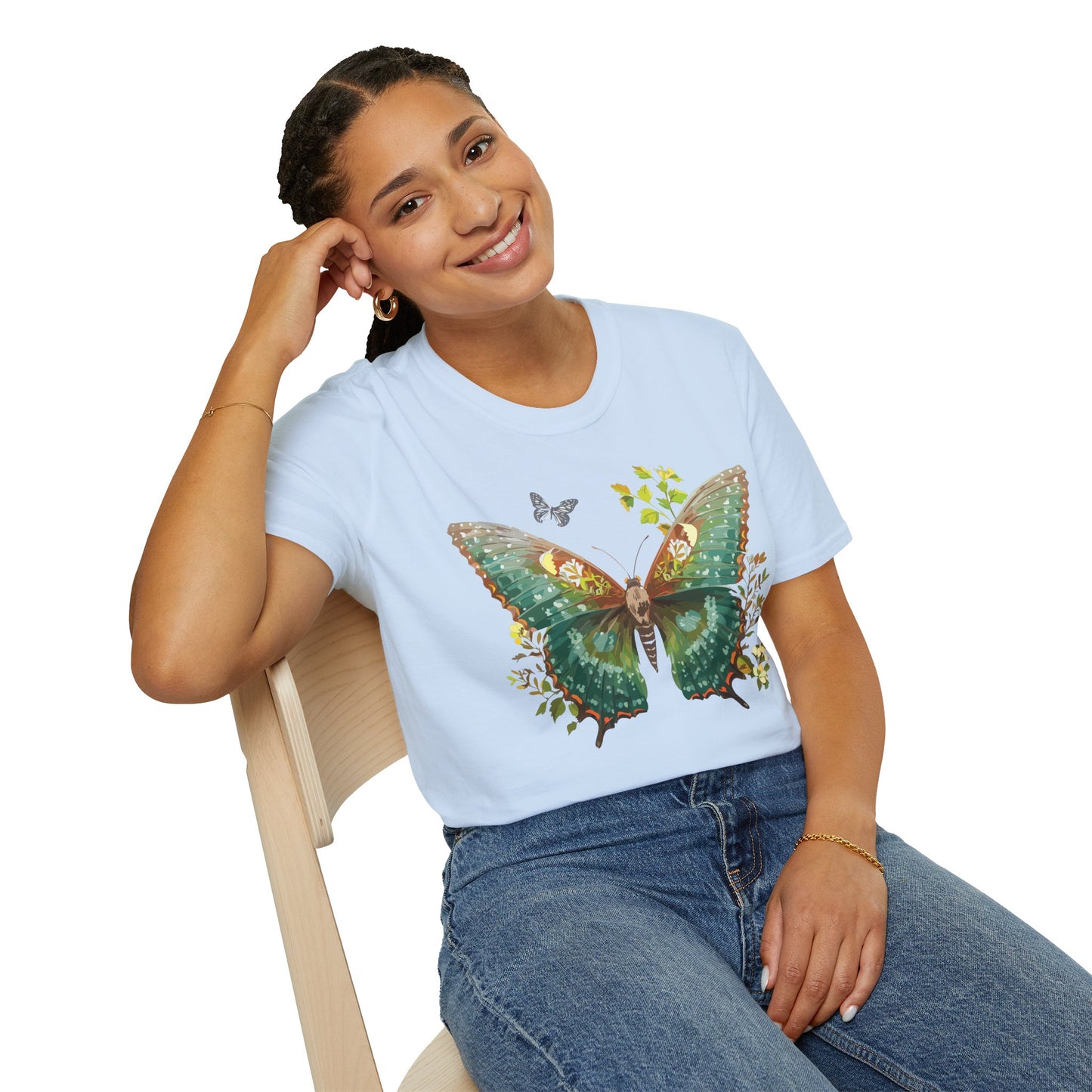 Butterfly Shirt, T Shirt with Butterfly, Monarch Shirt