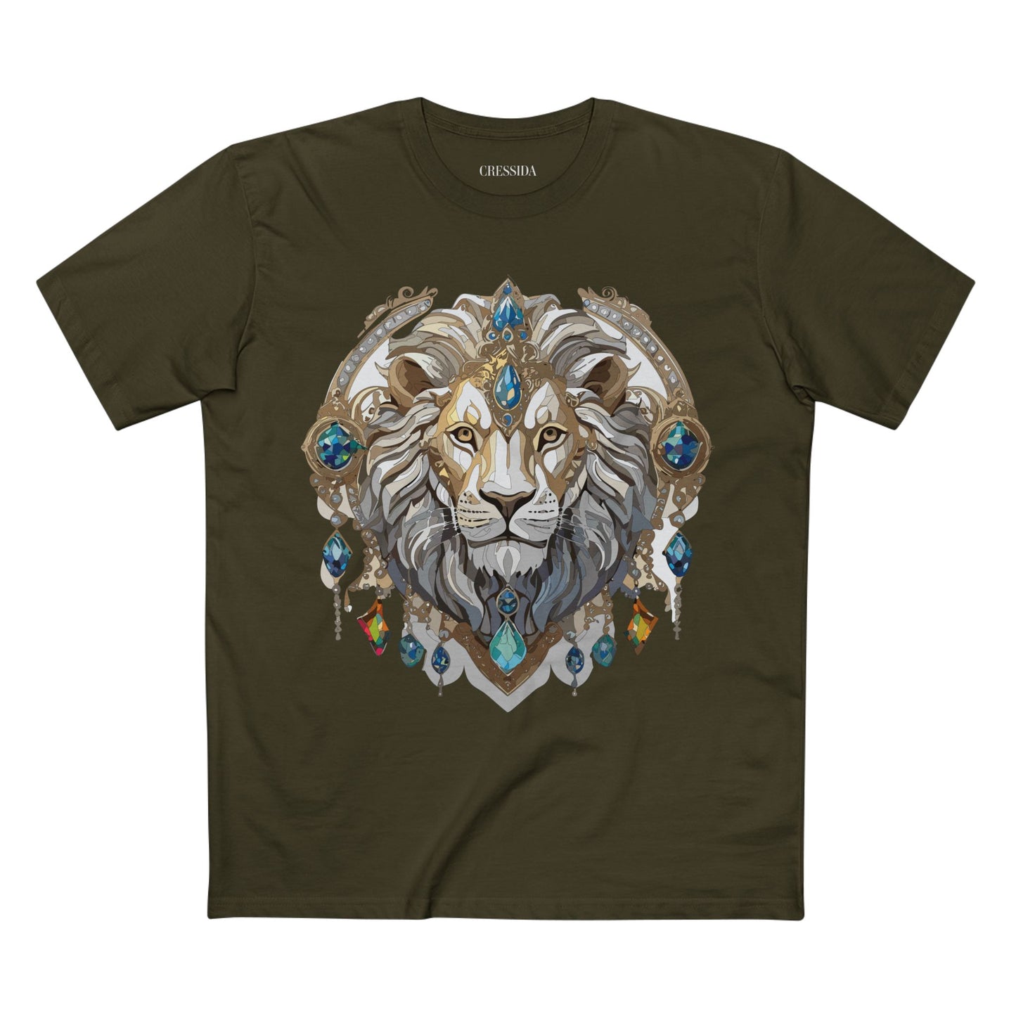 Animal Shirt, Shirt with Animals, Tee Shirt with Antique Animal Medallion