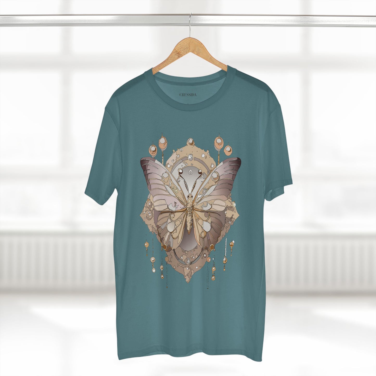 Butterfly shirt, Shirt with Butterfly, Tee Shirt with Antique Butterfly