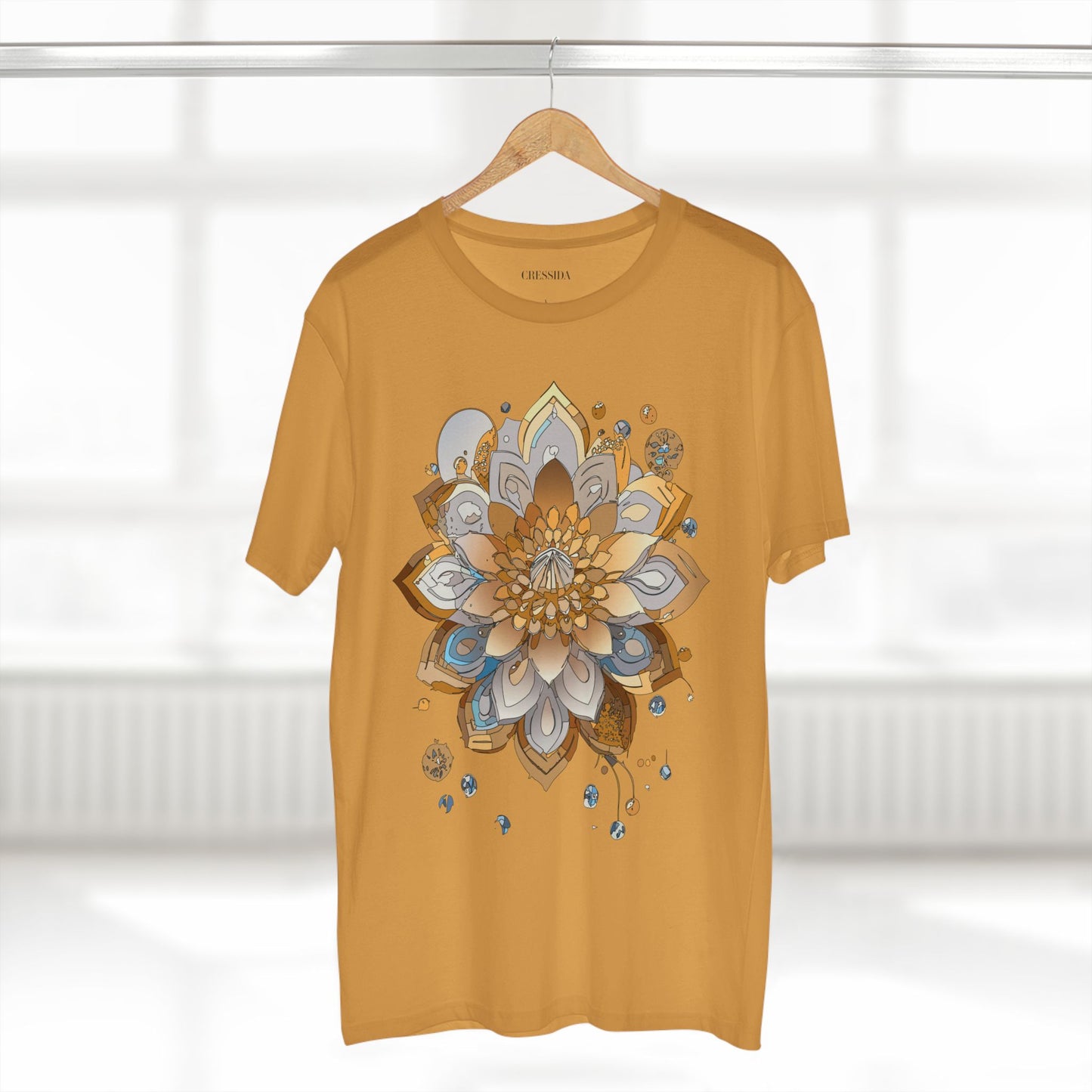 Floral Shirt, Shirt with Flower, Tee Shirt with Antique Flower