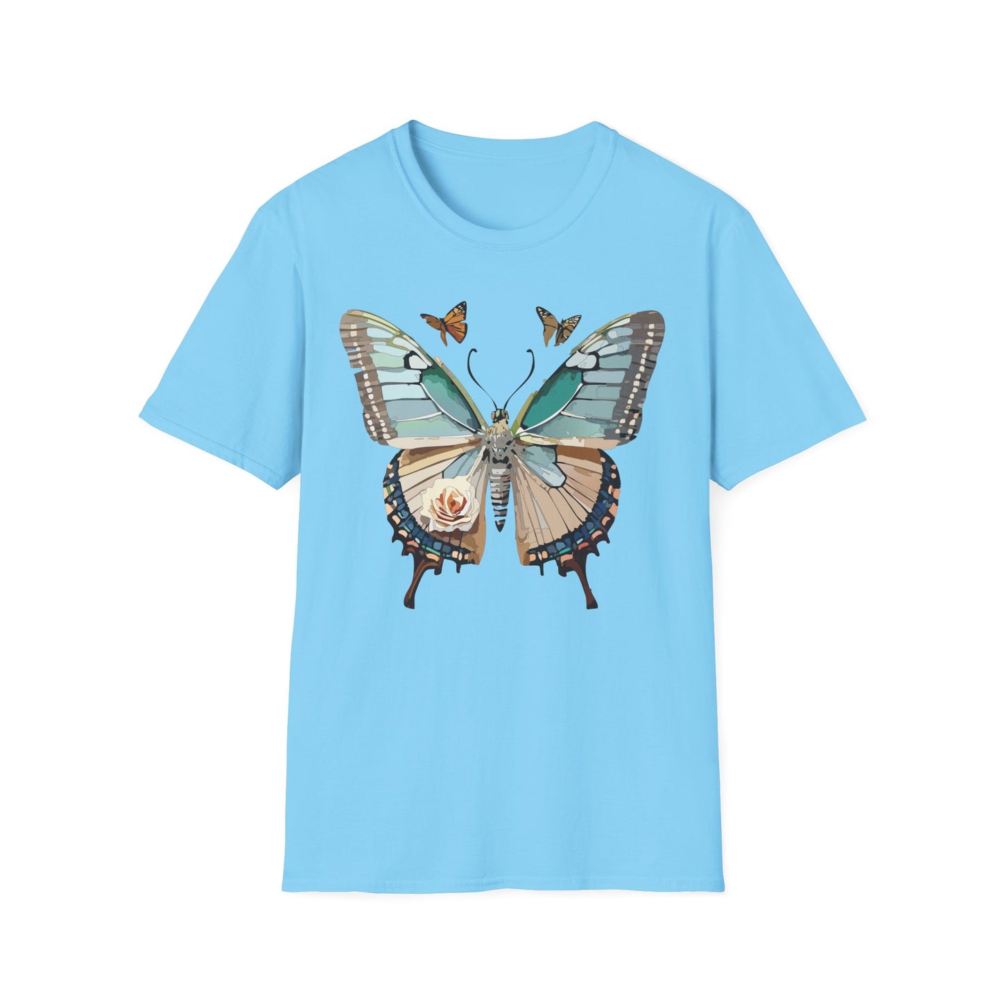 Butterfly Shirt, T Shirt with Butterfly, Monarch Shirt