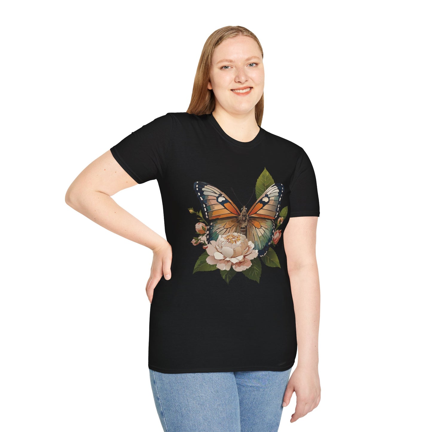 Butterfly Shirt, T Shirt with Butterfly, Monarch Shirt