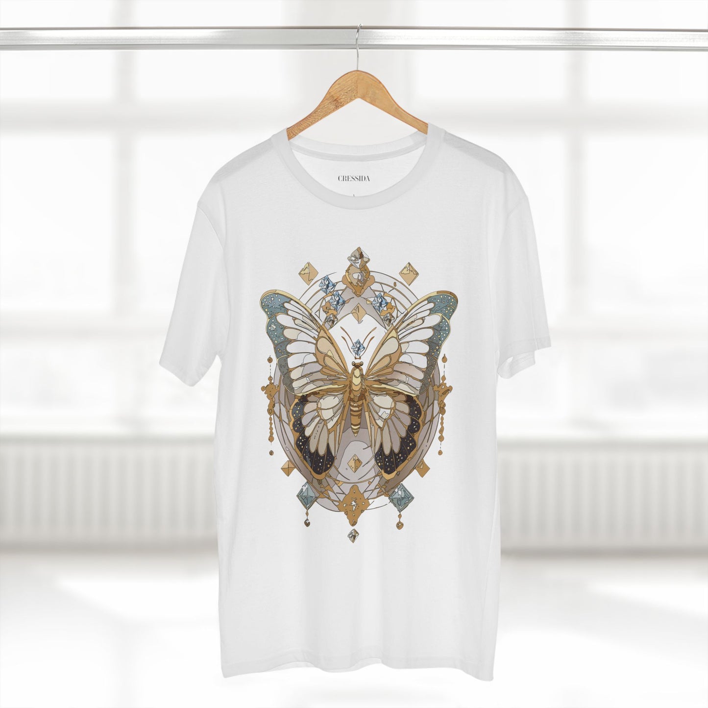 Butterfly shirt, Shirt with Butterfly, Tee Shirt with Antique Butterfly