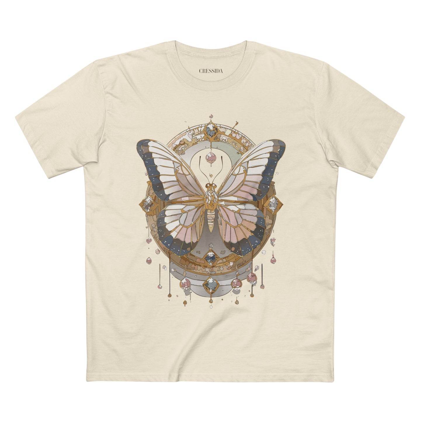 Butterfly shirt, Shirt with Butterfly, Tee Shirt with Antique Butterfly