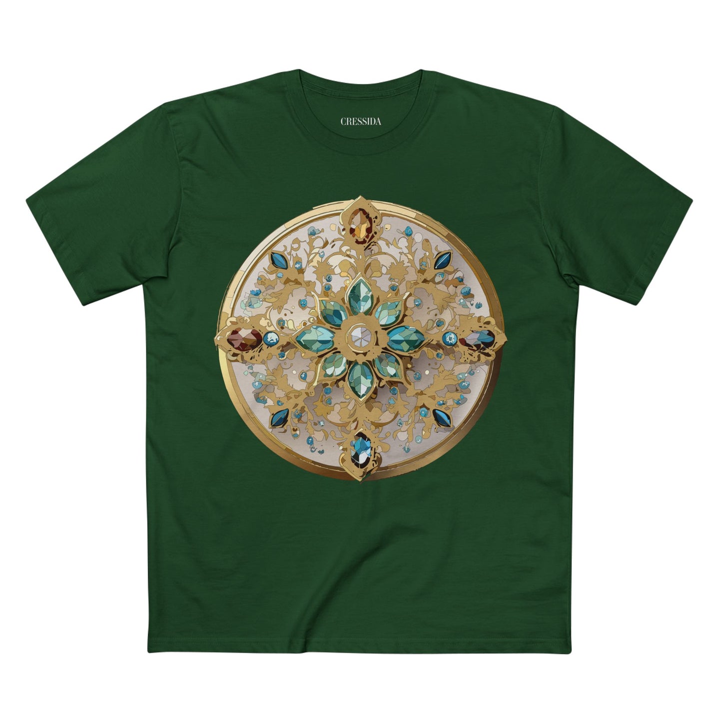 Medallion Shirt, Shirt with Medallion, Tee Shirt with Medal