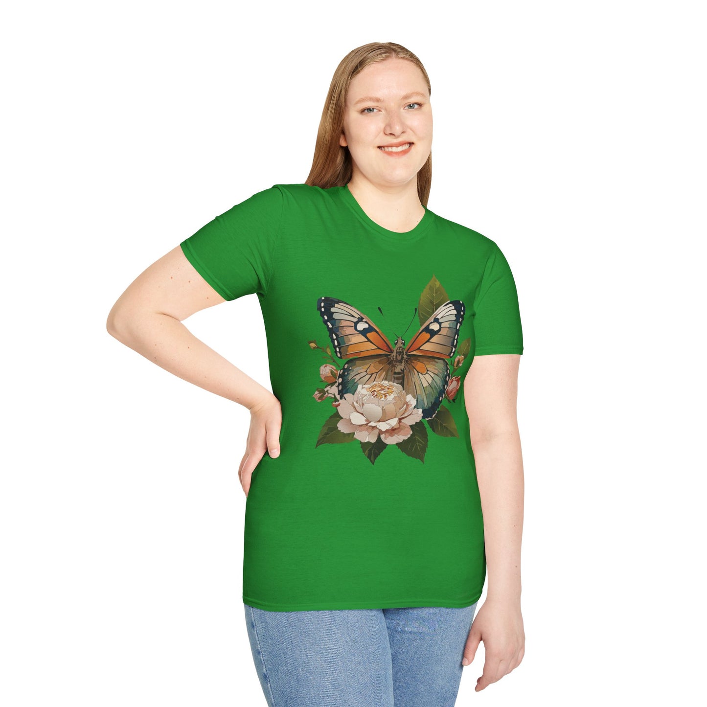 Butterfly Shirt, T Shirt with Butterfly, Monarch Shirt
