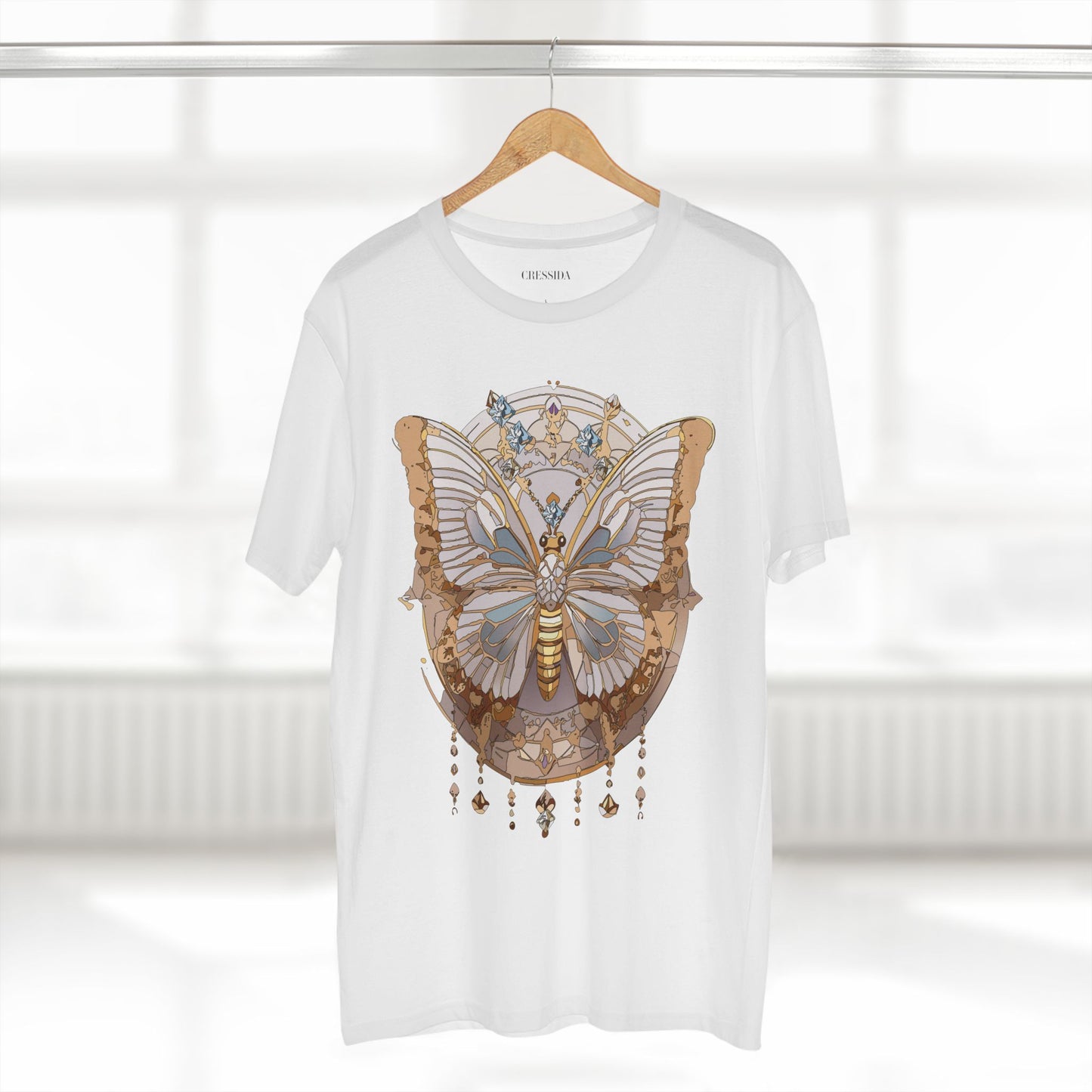 Butterfly shirt, Shirt with Butterfly, Tee Shirt with Antique Butterfly