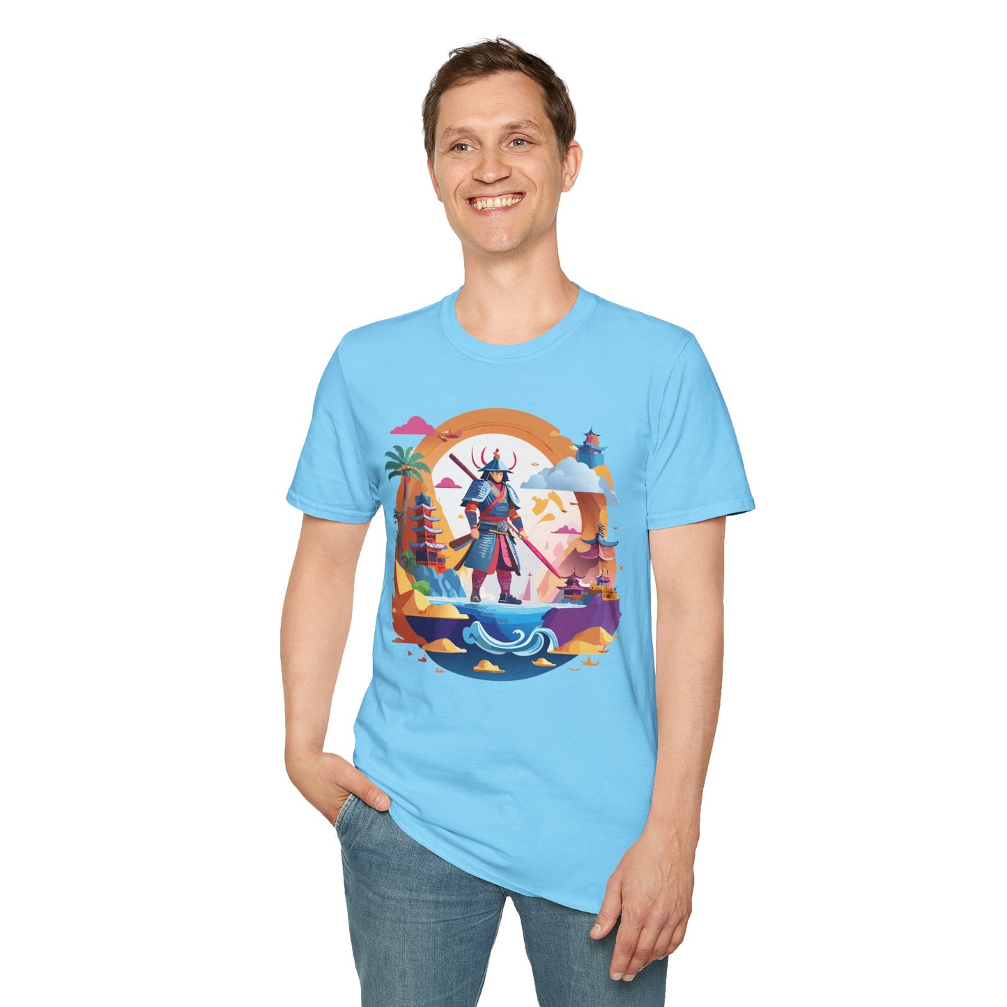Samurai Shirt, Samurai Tee, T-Shirt with Samurai