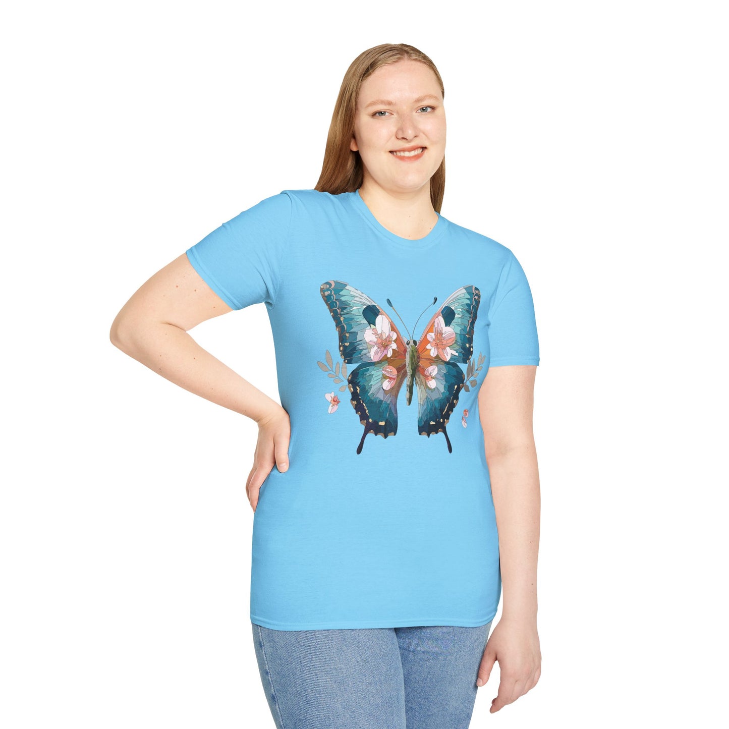 Butterfly Shirt, T Shirt with Butterfly, Monarch Shirt