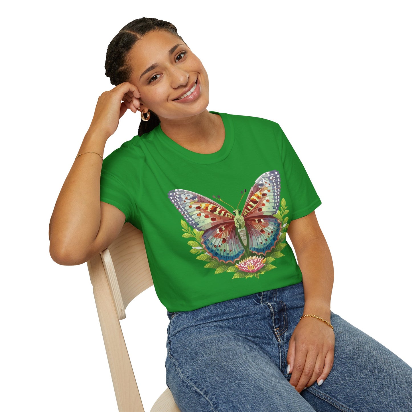 Butterfly Shirt, T Shirt with Butterfly, Monarch Shirt