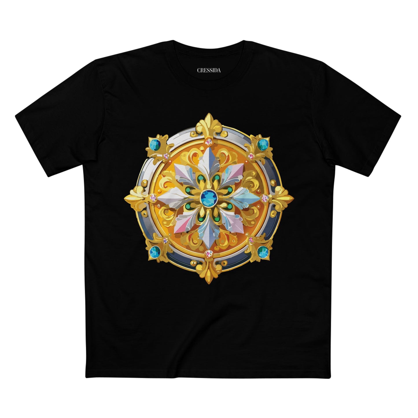 Medallion Shirt, Shirt with Medallion, Tee Shirt with Medal