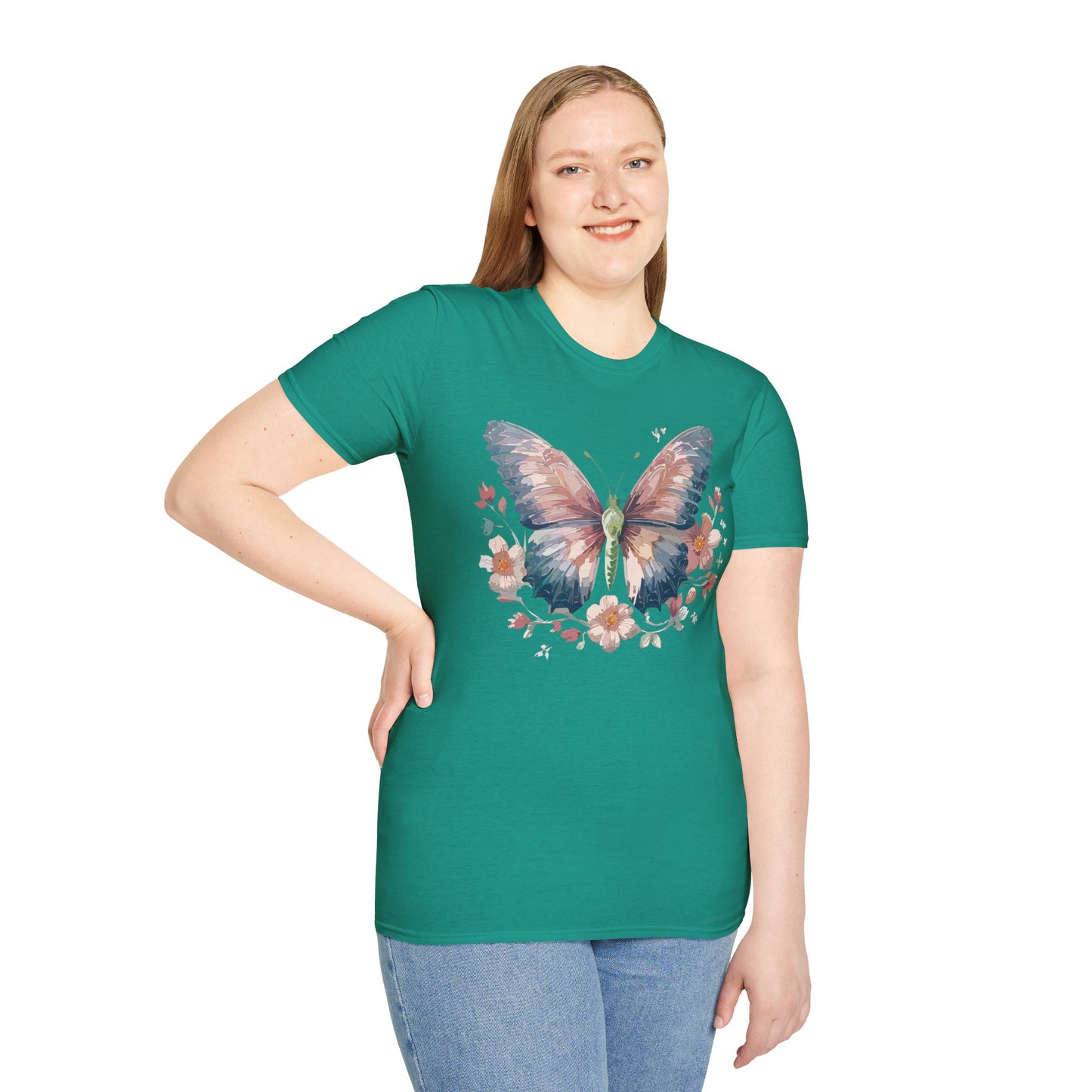 Butterfly Shirt, T Shirt with Butterfly, Monarch Shirt