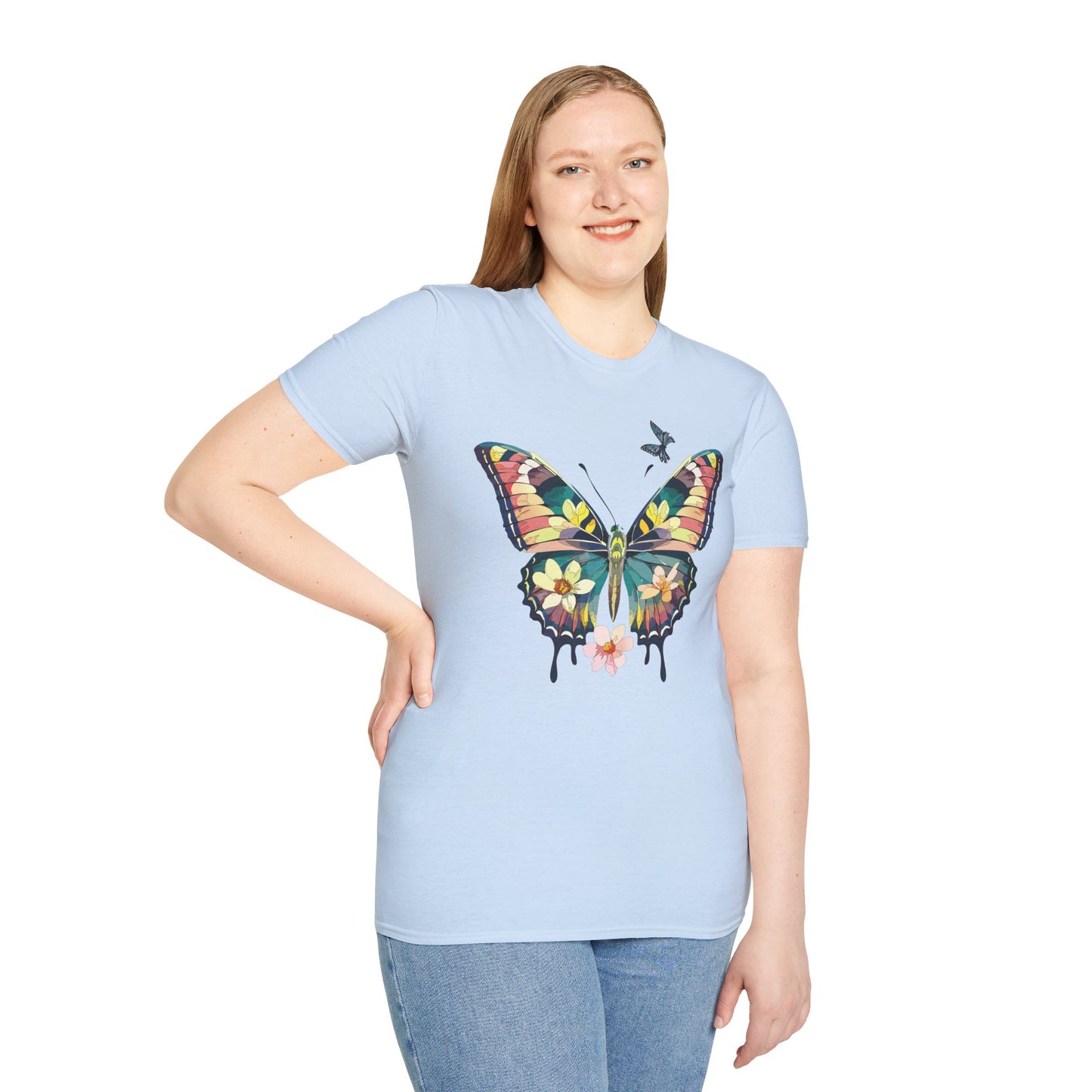 Butterfly Shirt, T Shirt with Butterfly, Monarch Shirt