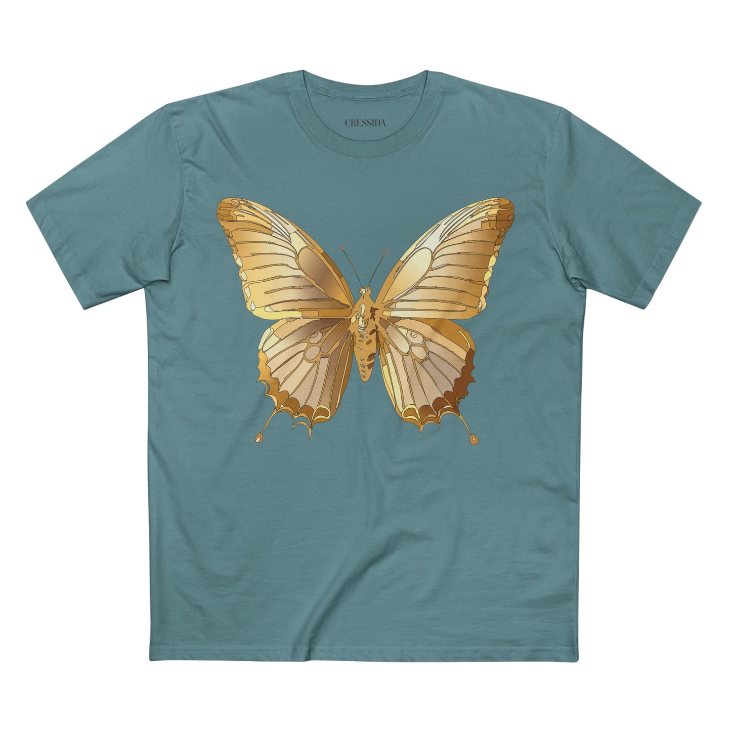 Butterfly shirt, Shirt with Butterfly, Tee Shirt with Antique Butterfly