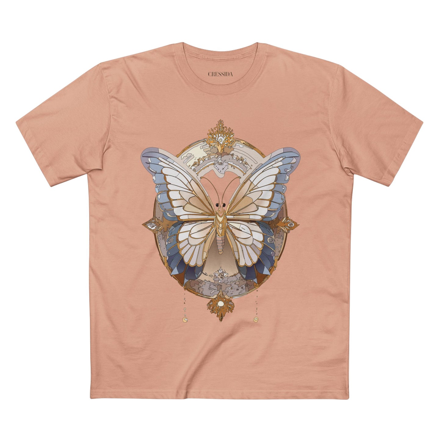 Butterfly shirt, Shirt with Butterfly, Tee Shirt with Antique Butterfly