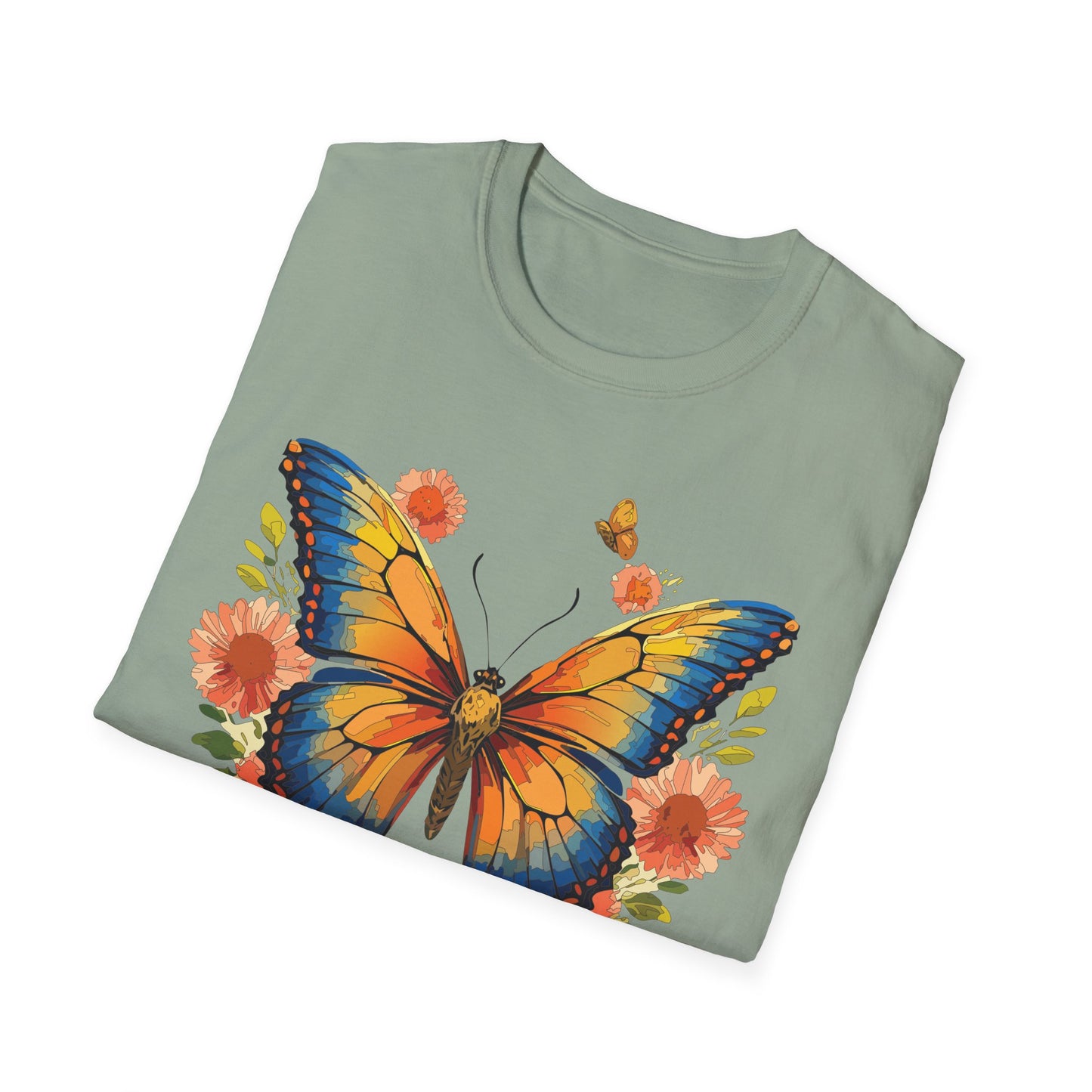 Butterfly Shirt, T Shirt with Butterfly, Monarch Shirt